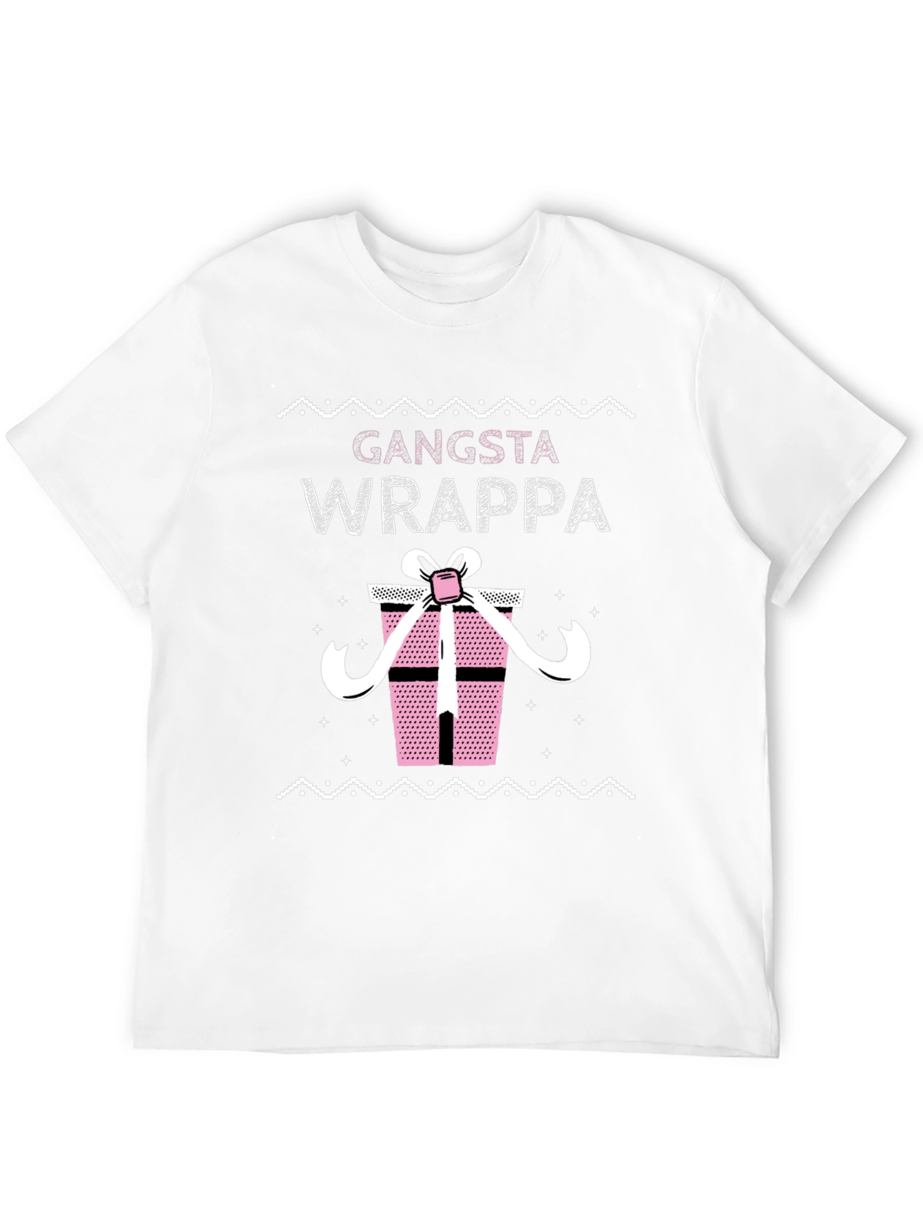 Gangsta Wrappa Christmas T-Shirt Funny Xmas Present