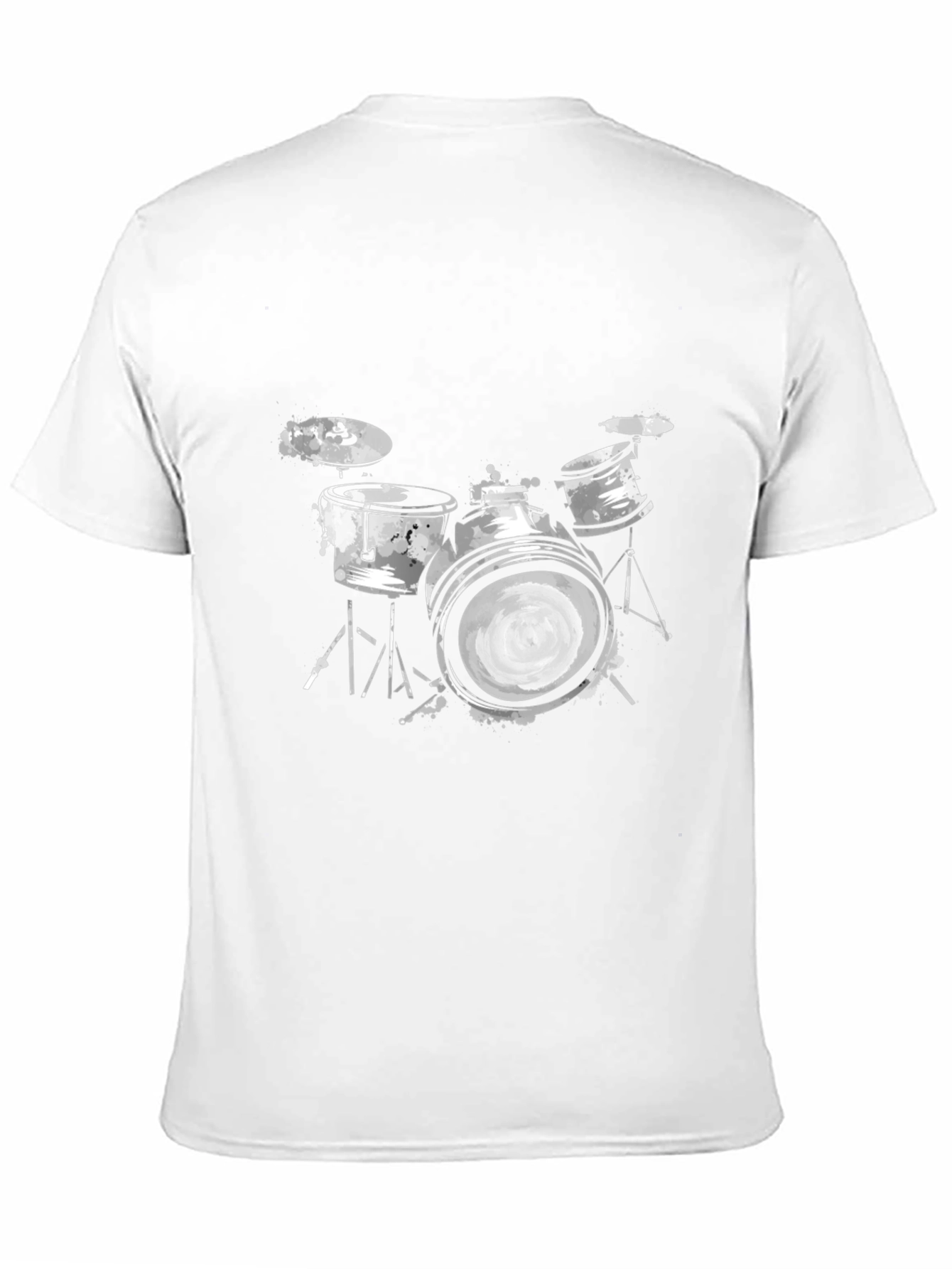 Drum Set T-Shirt - Musicians Style