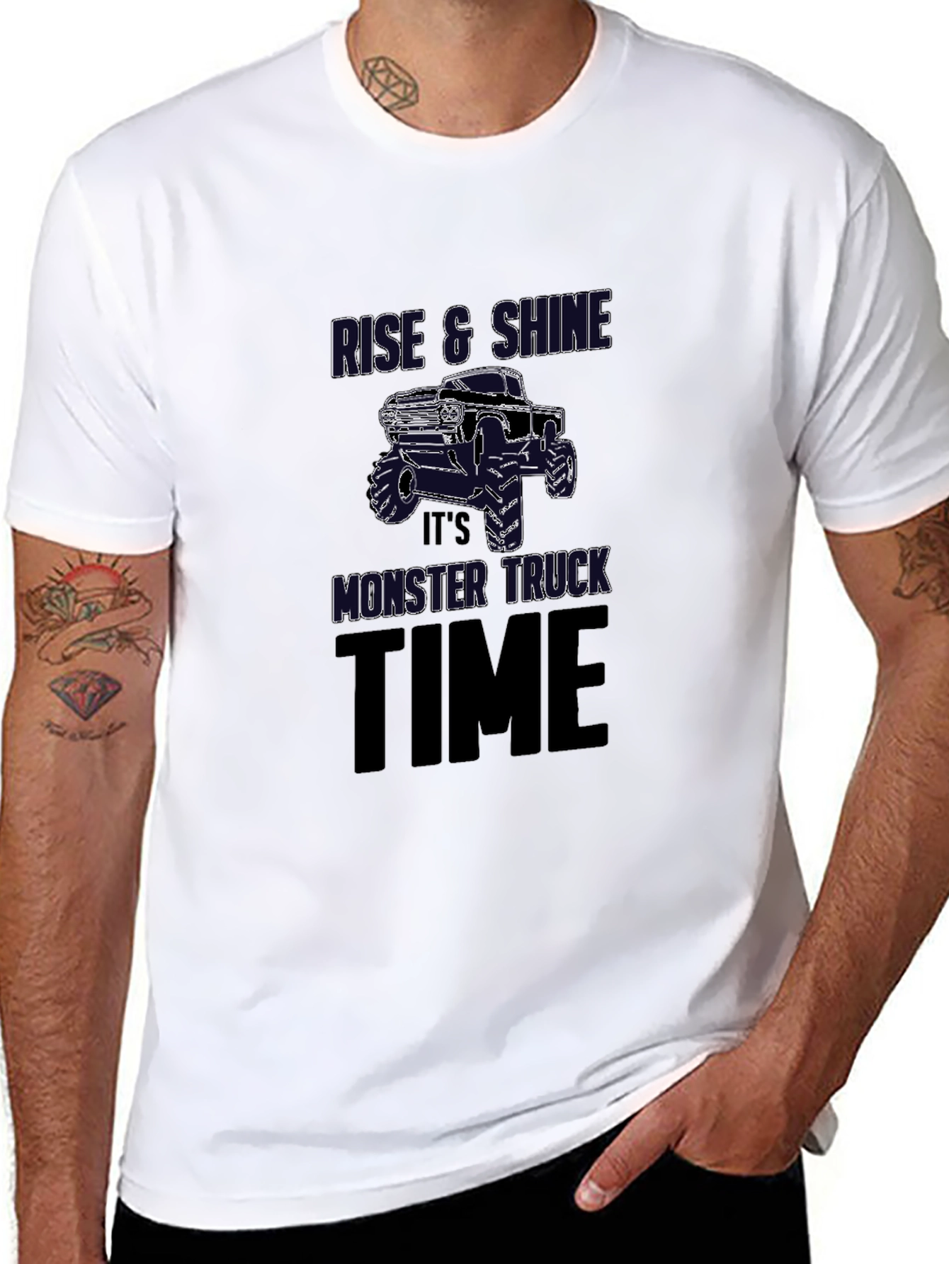 Rise & Shine Monster Truck Time Tee