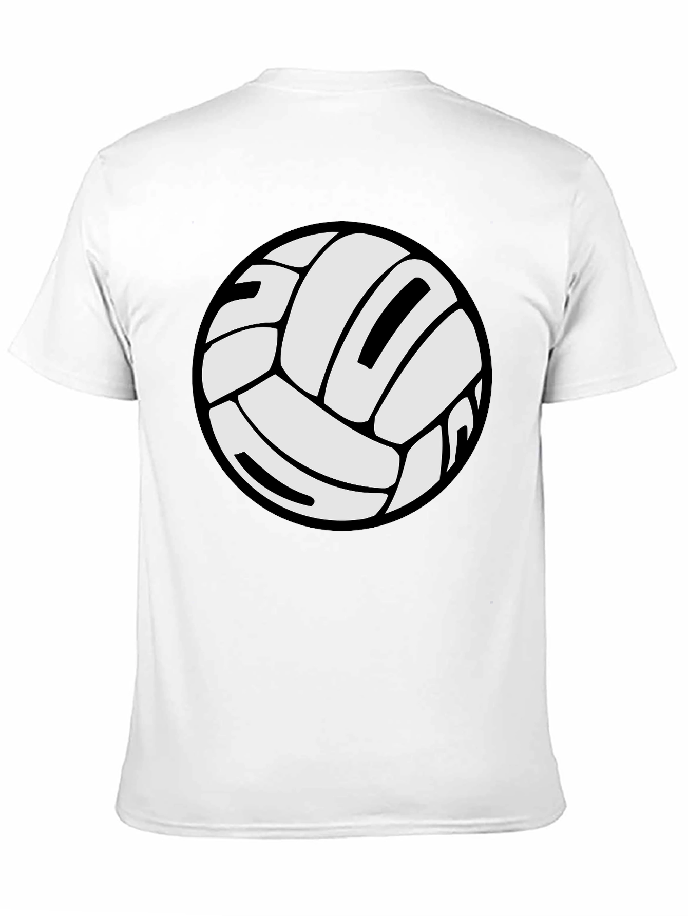 Volleyball Graphic Tee - Black