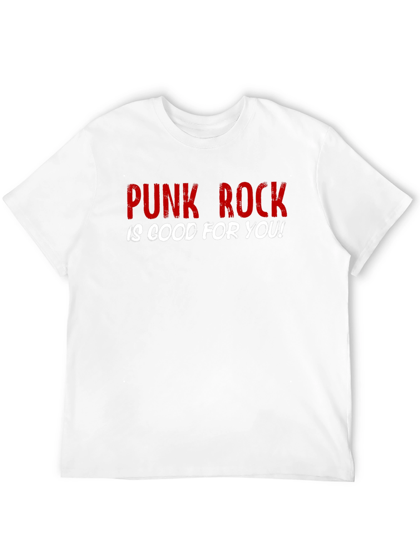 Punk Rock is Good For You Black T-Shirt