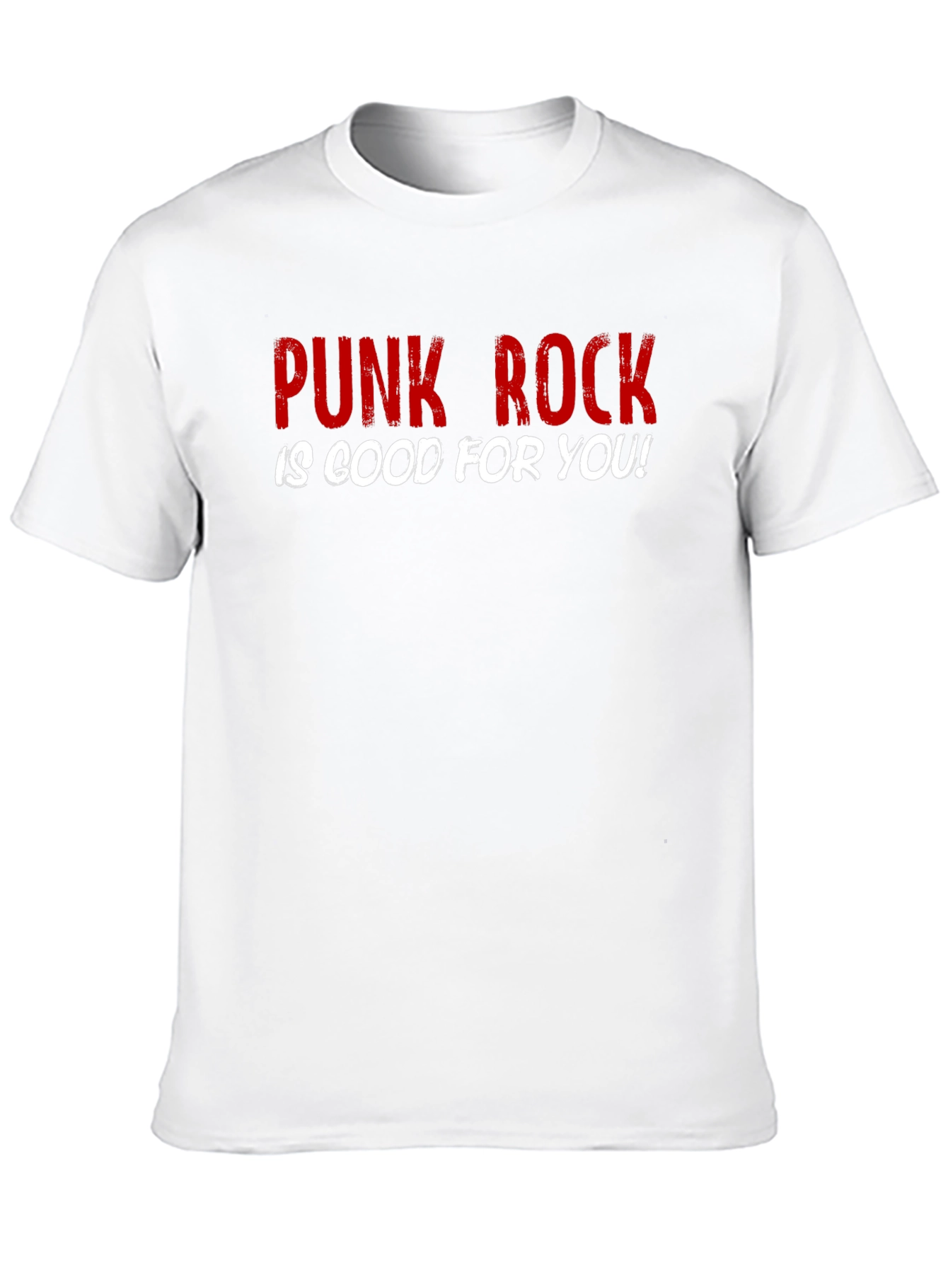 Punk Rock is Good For You Black T-Shirt