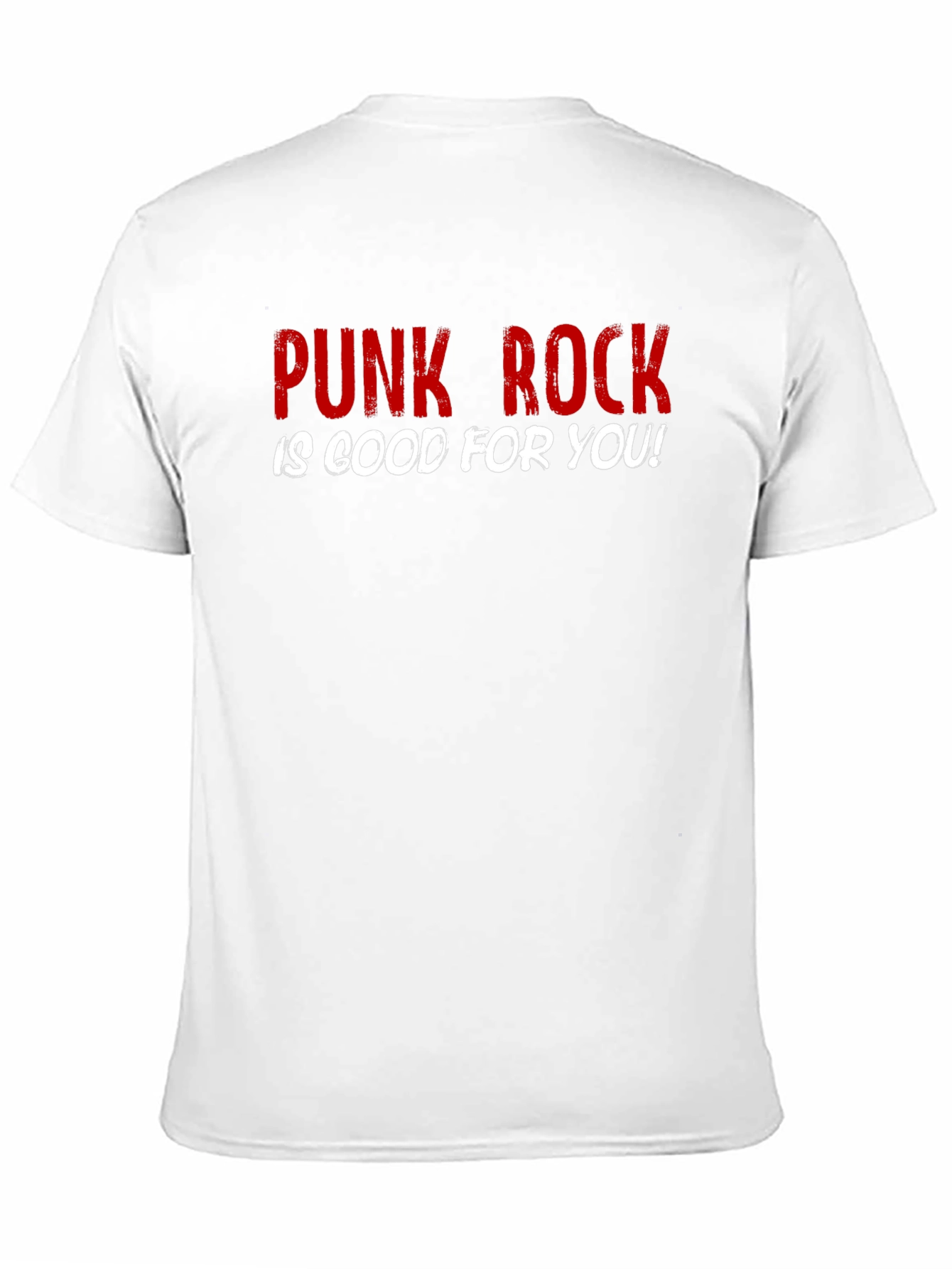 Punk Rock is Good For You Black T-Shirt