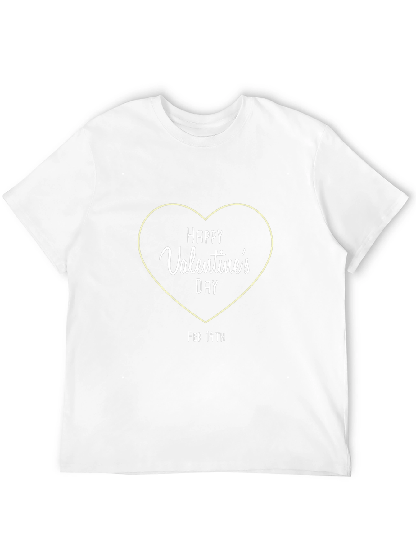 Valentines Day Black T-Shirt