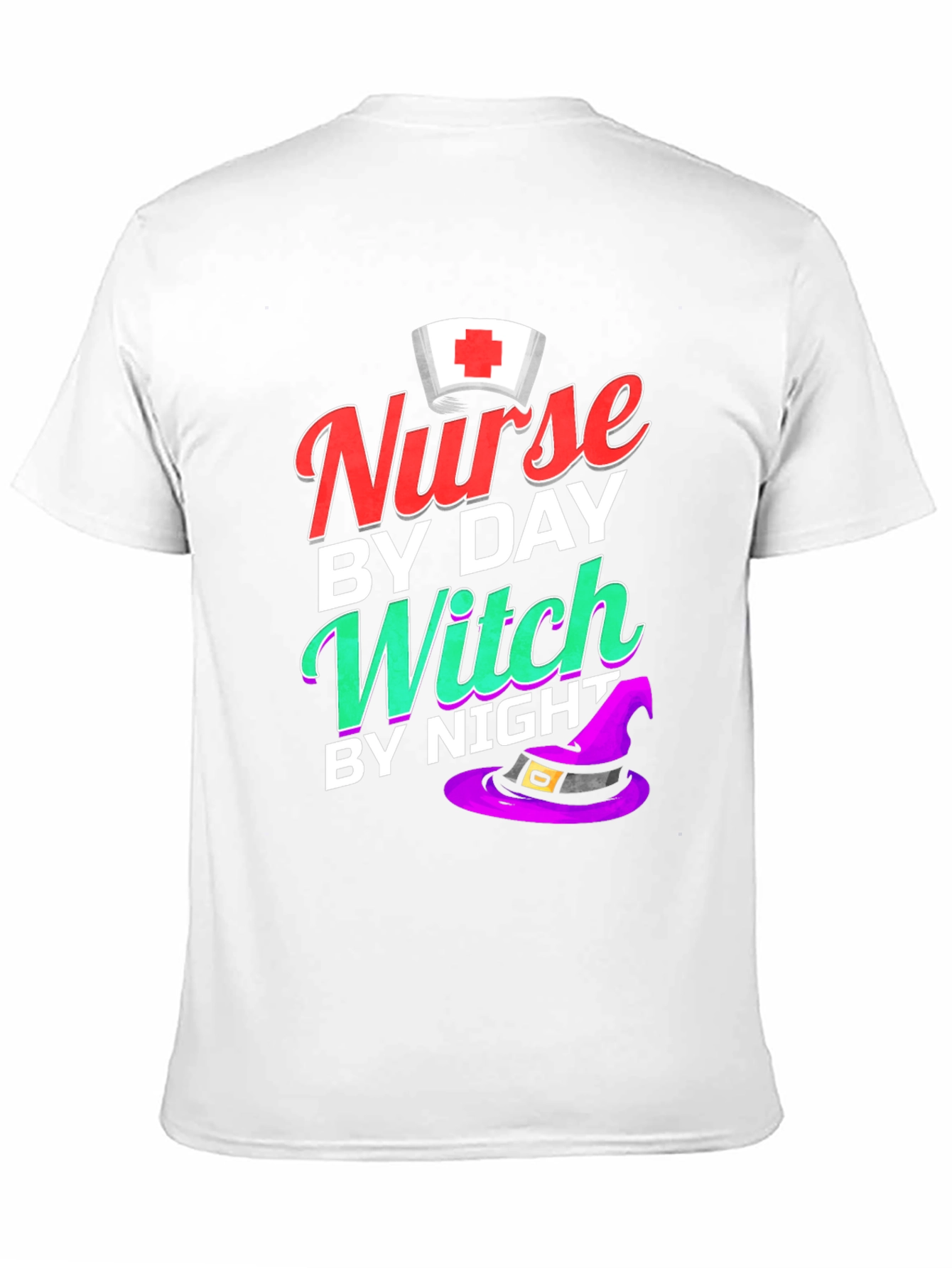 Nurse by Day Witch by Night T-Shirt