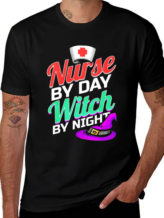 Nurse by Day Witch by Night T-Shirt