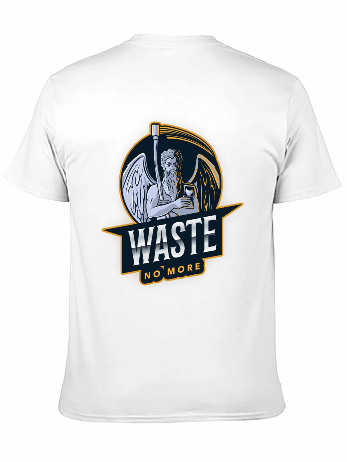 Waste No More Graphic T-Shirt - Black