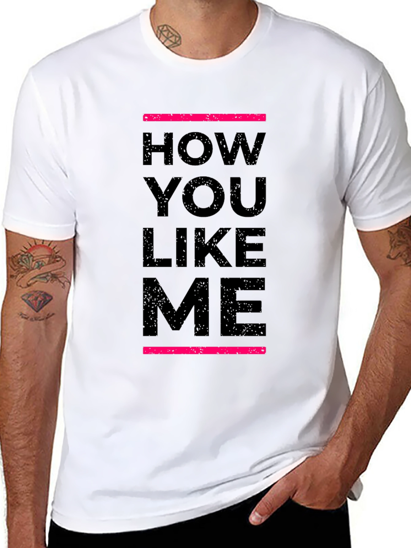How You Like Me Black T-Shirt