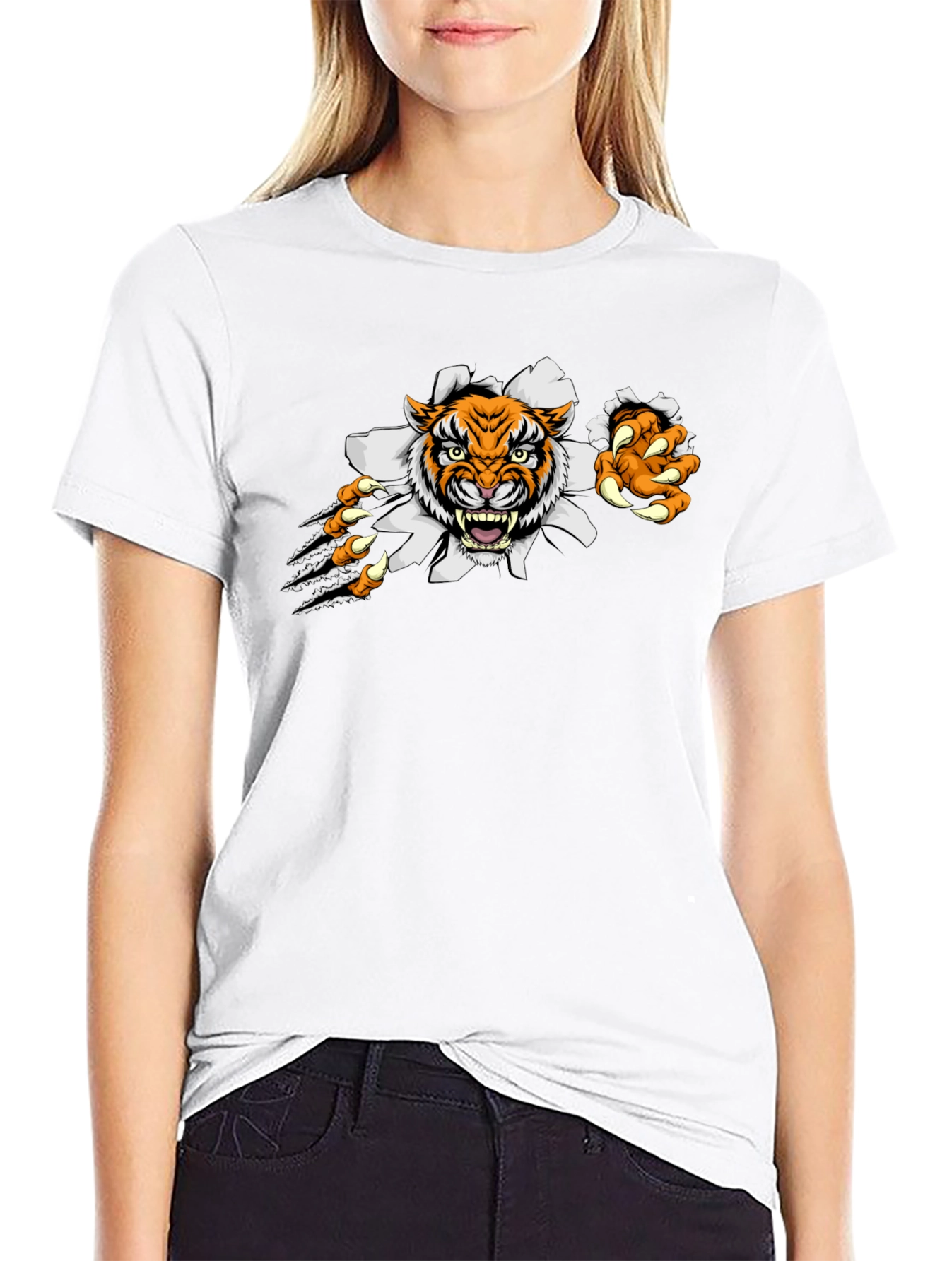 Tiger Claw T-Shirt: Fierce Graphic Tee