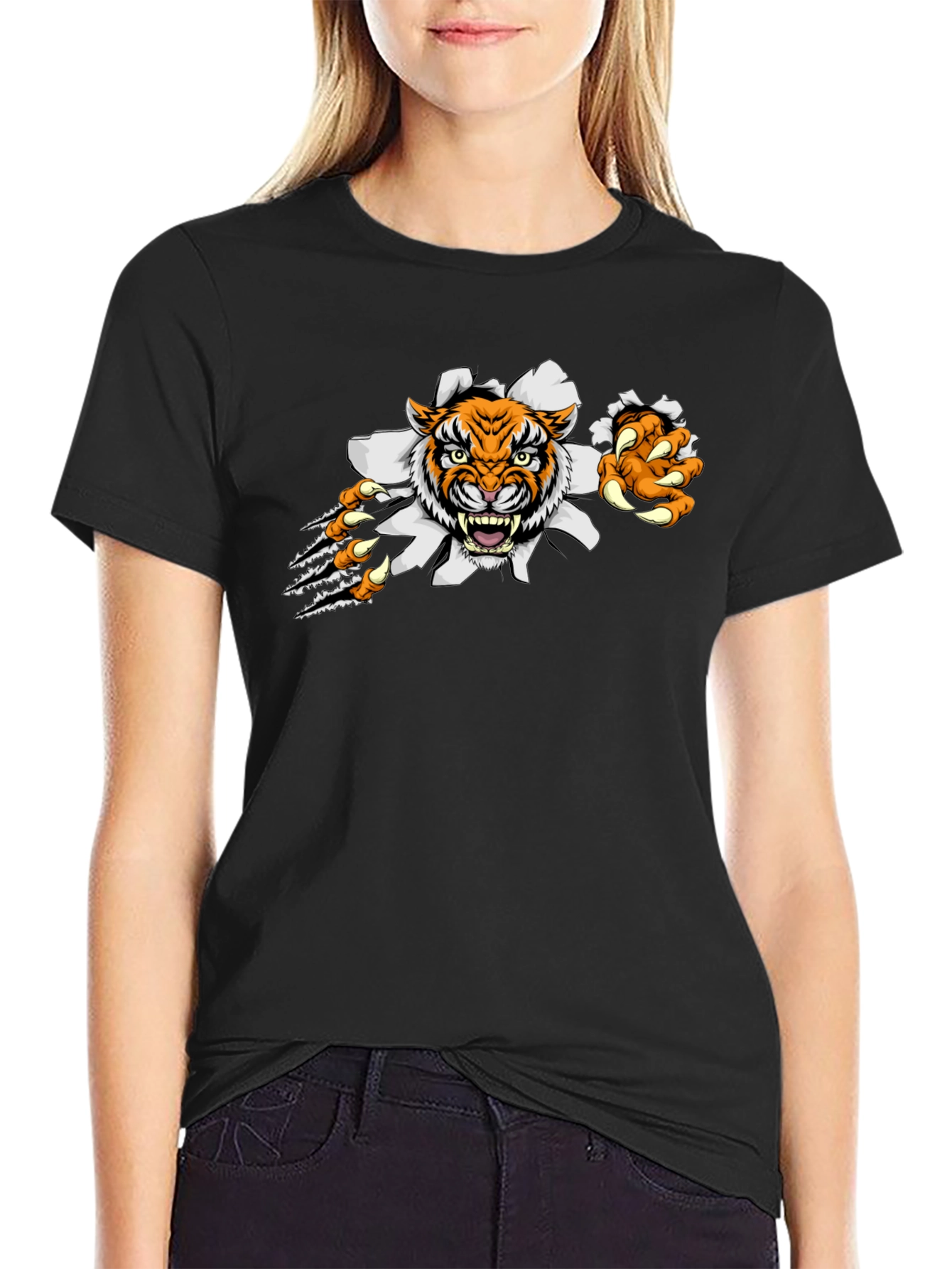 Tiger Claw T-Shirt: Fierce Graphic Tee