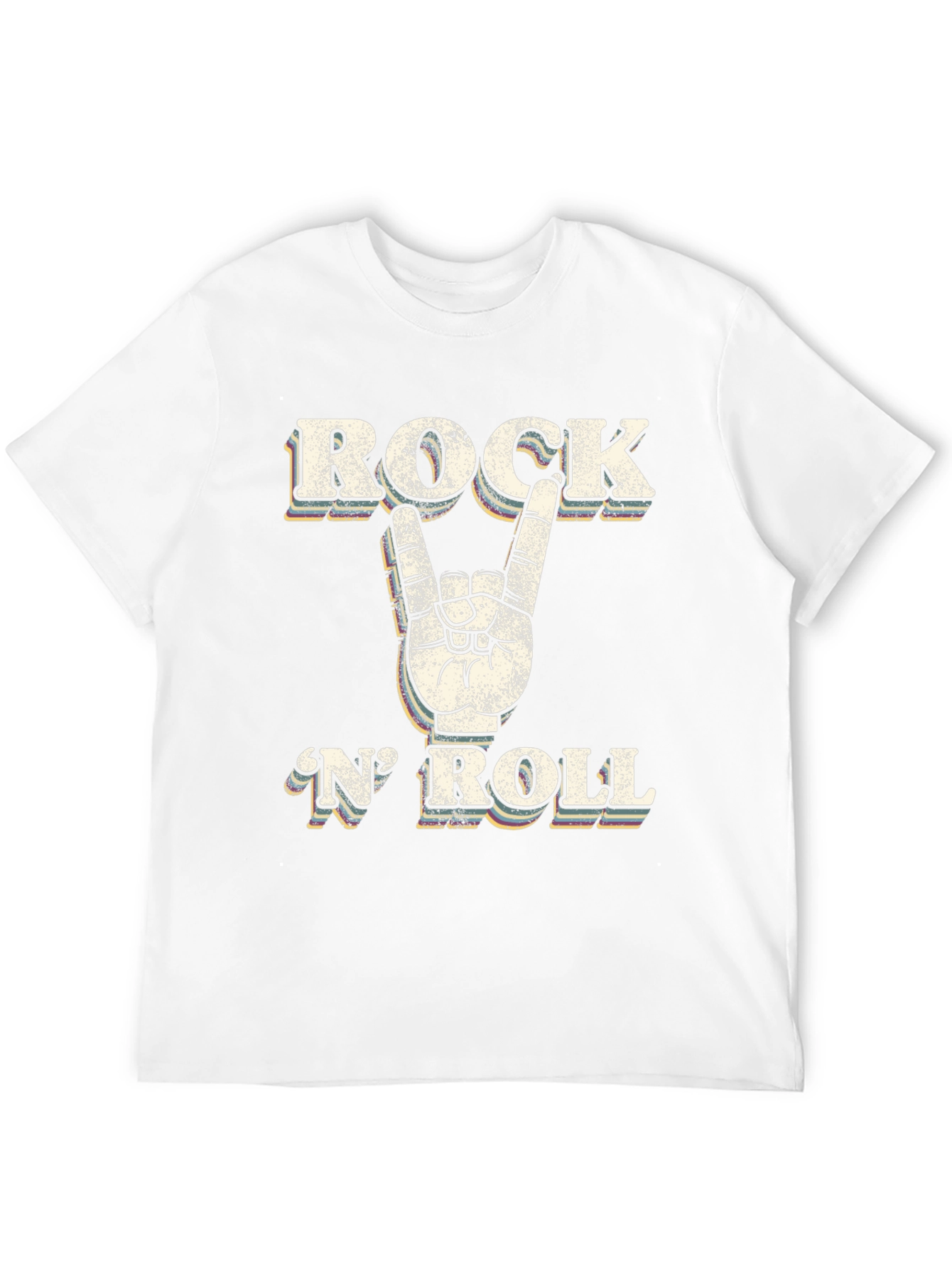 Rock N Roll Graphic T-Shirt - Retro Style