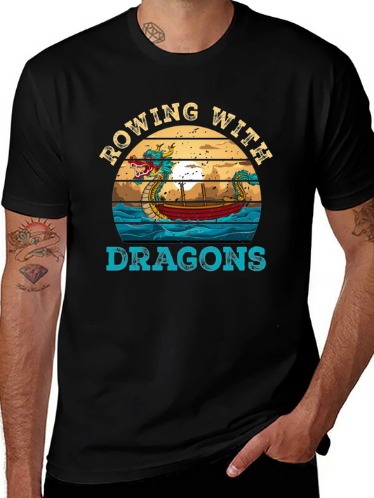 Rowing With Dragons T-Shirt
