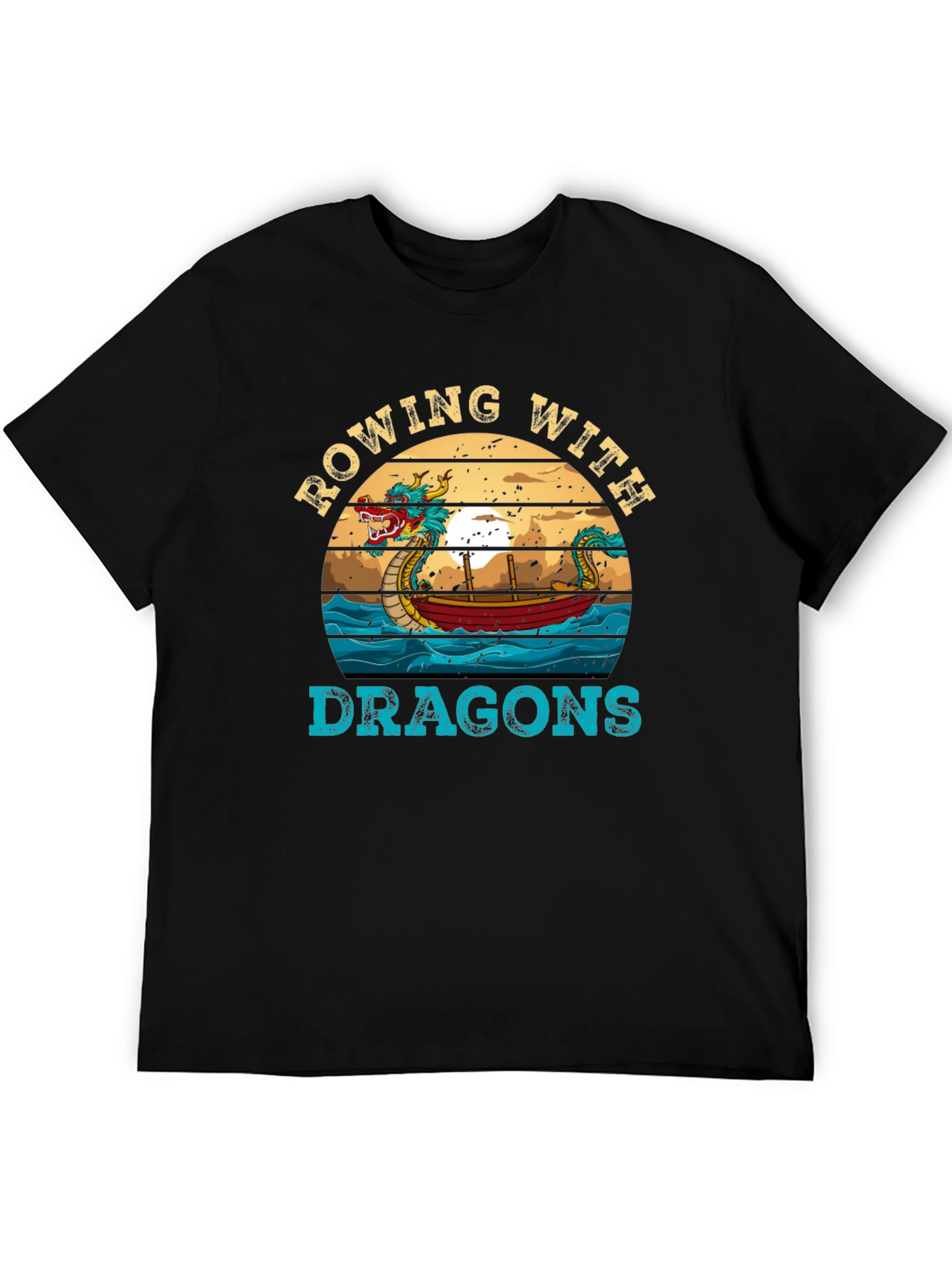 Rowing With Dragons T-Shirt
