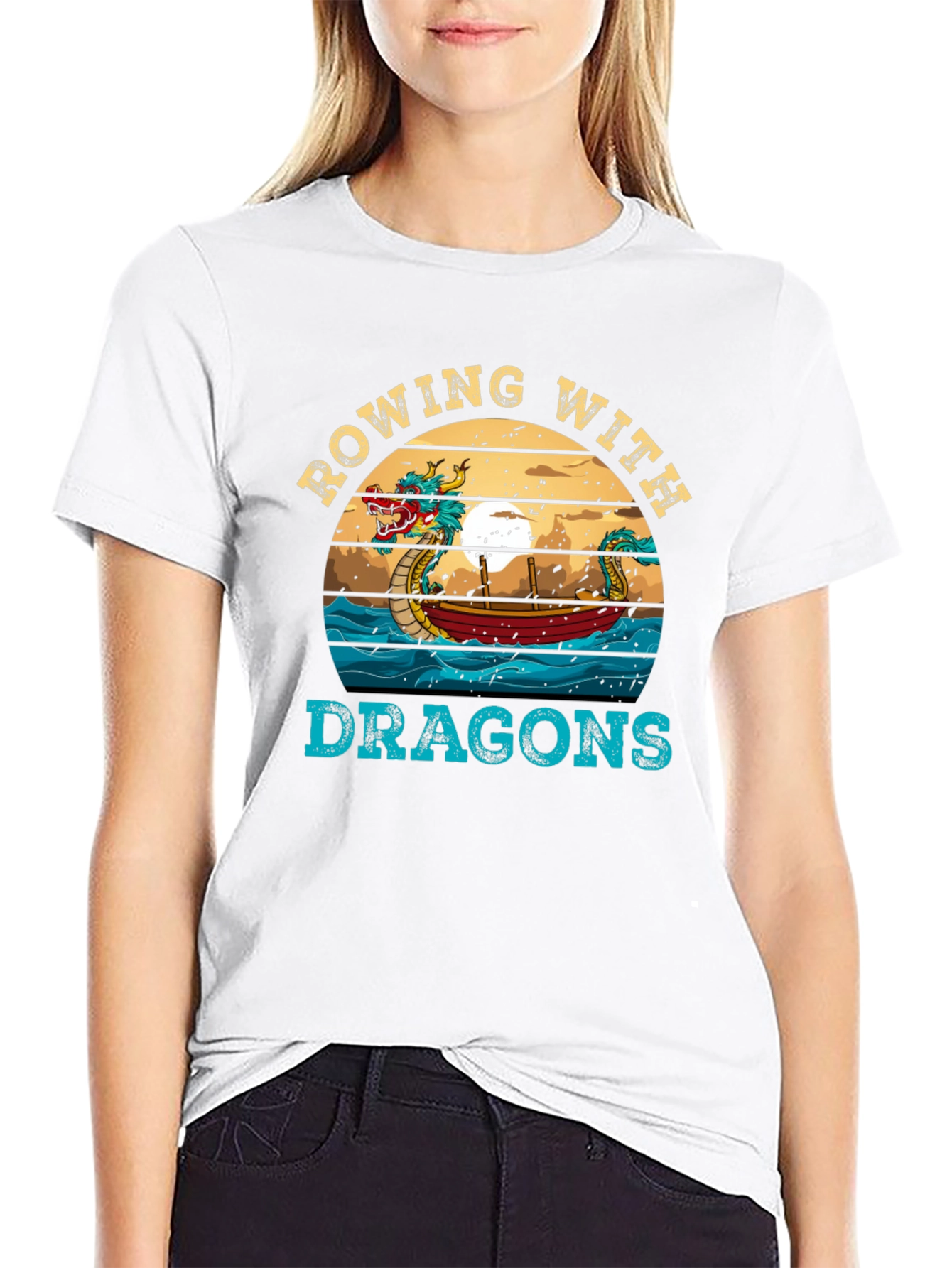 Rowing With Dragons T-Shirt