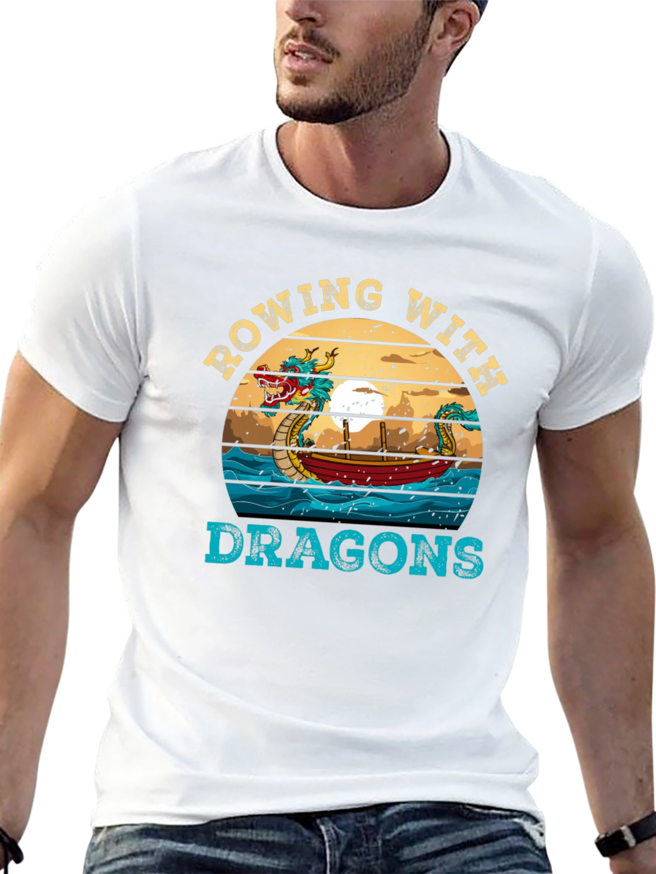 Rowing With Dragons T-Shirt