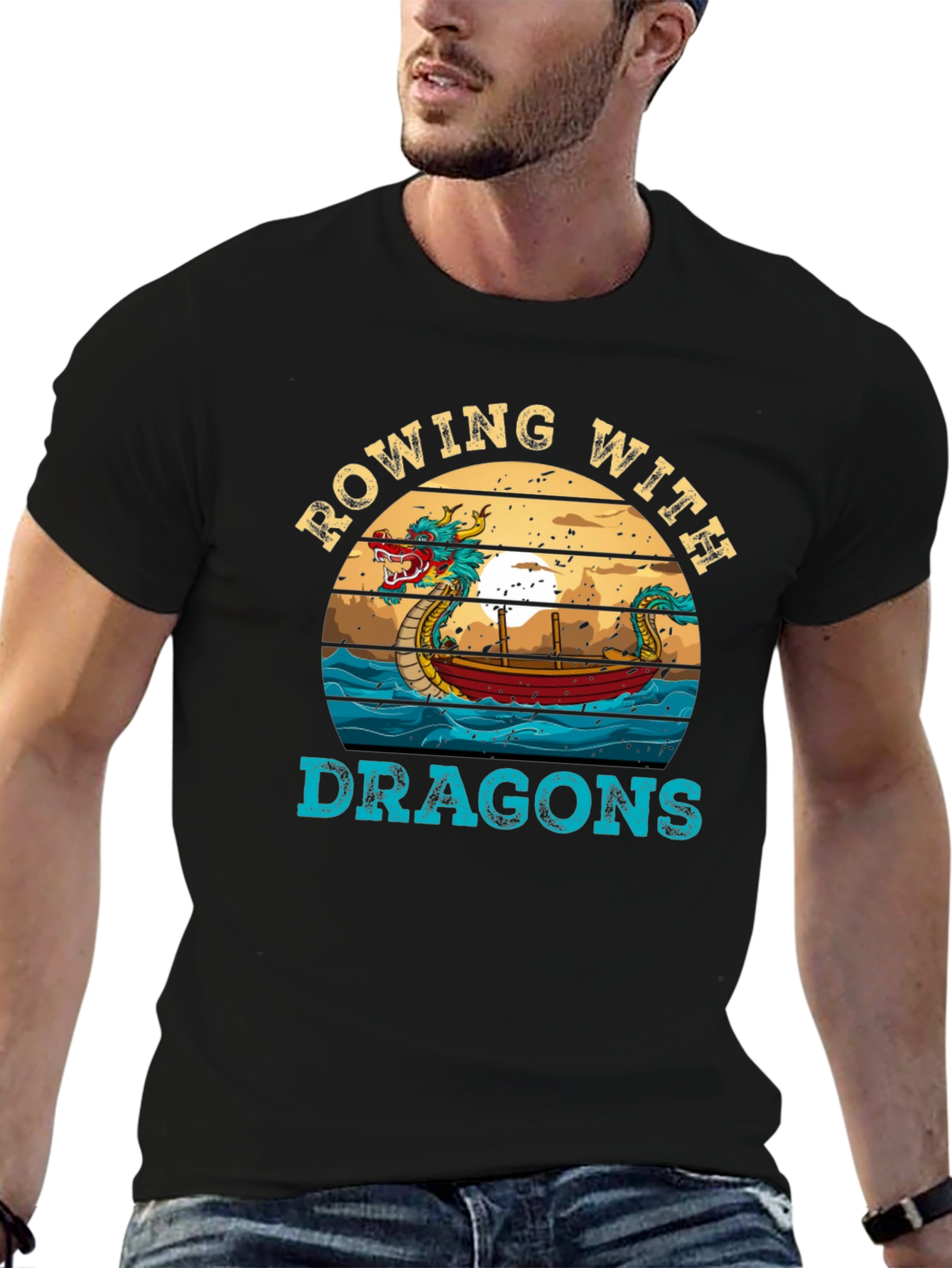Rowing With Dragons T-Shirt
