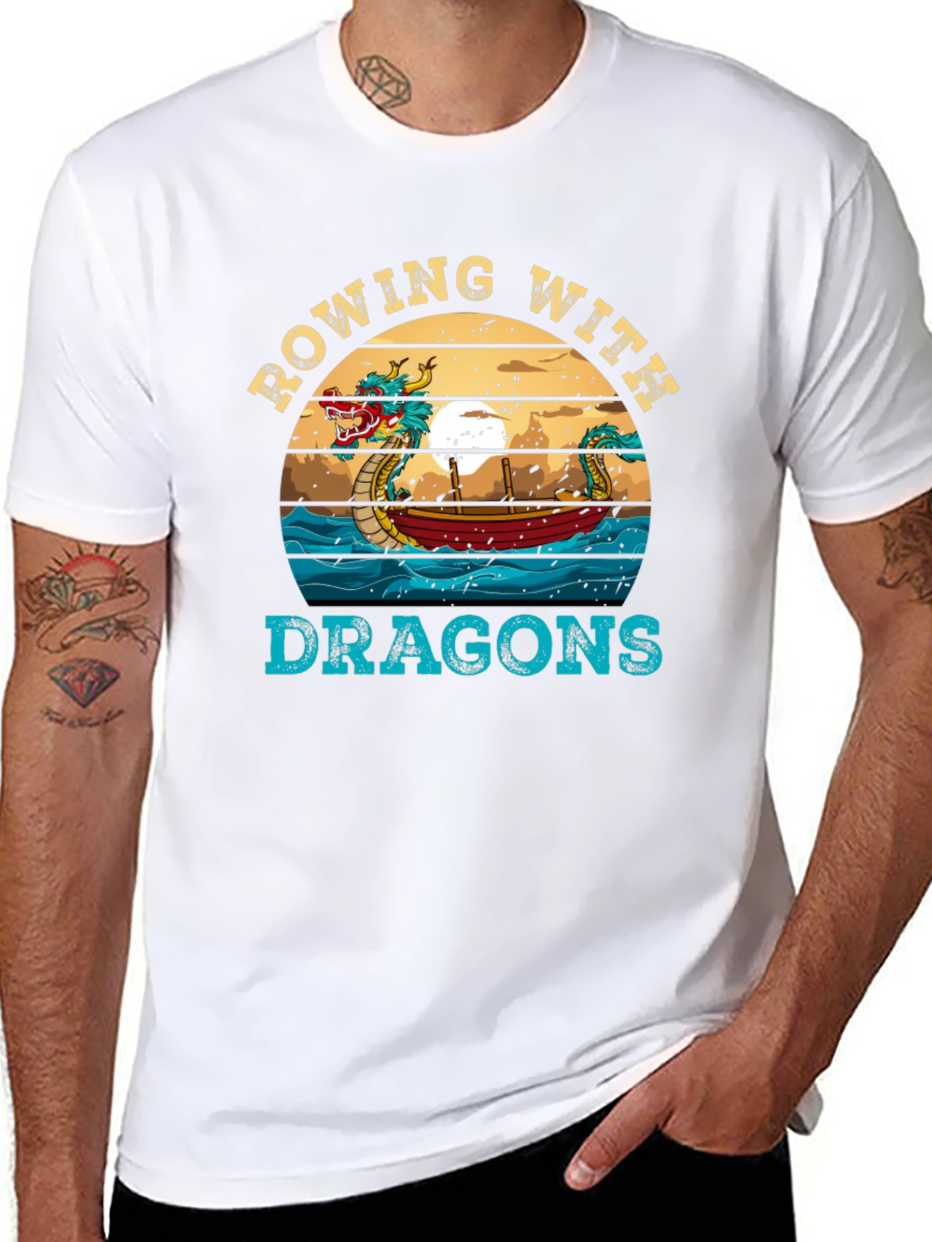 Rowing With Dragons T-Shirt
