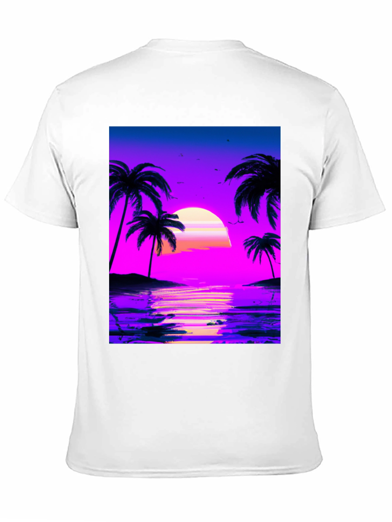 Retro Sunset Palm T-Shirt