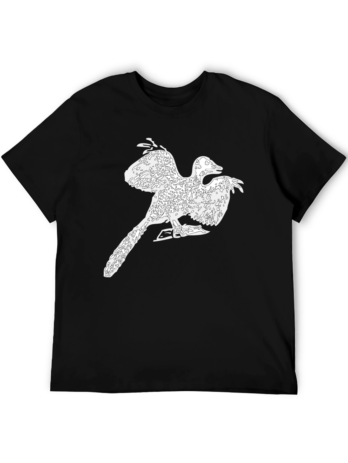 Archaeopteryx Graphic Tee - Stylish Black T-Shirt