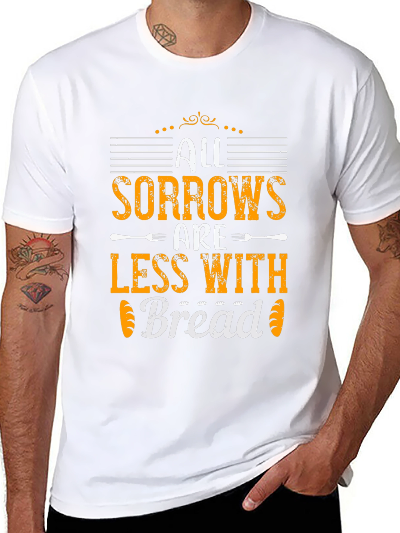All Sorrows Are Less With Bread T-Shirt