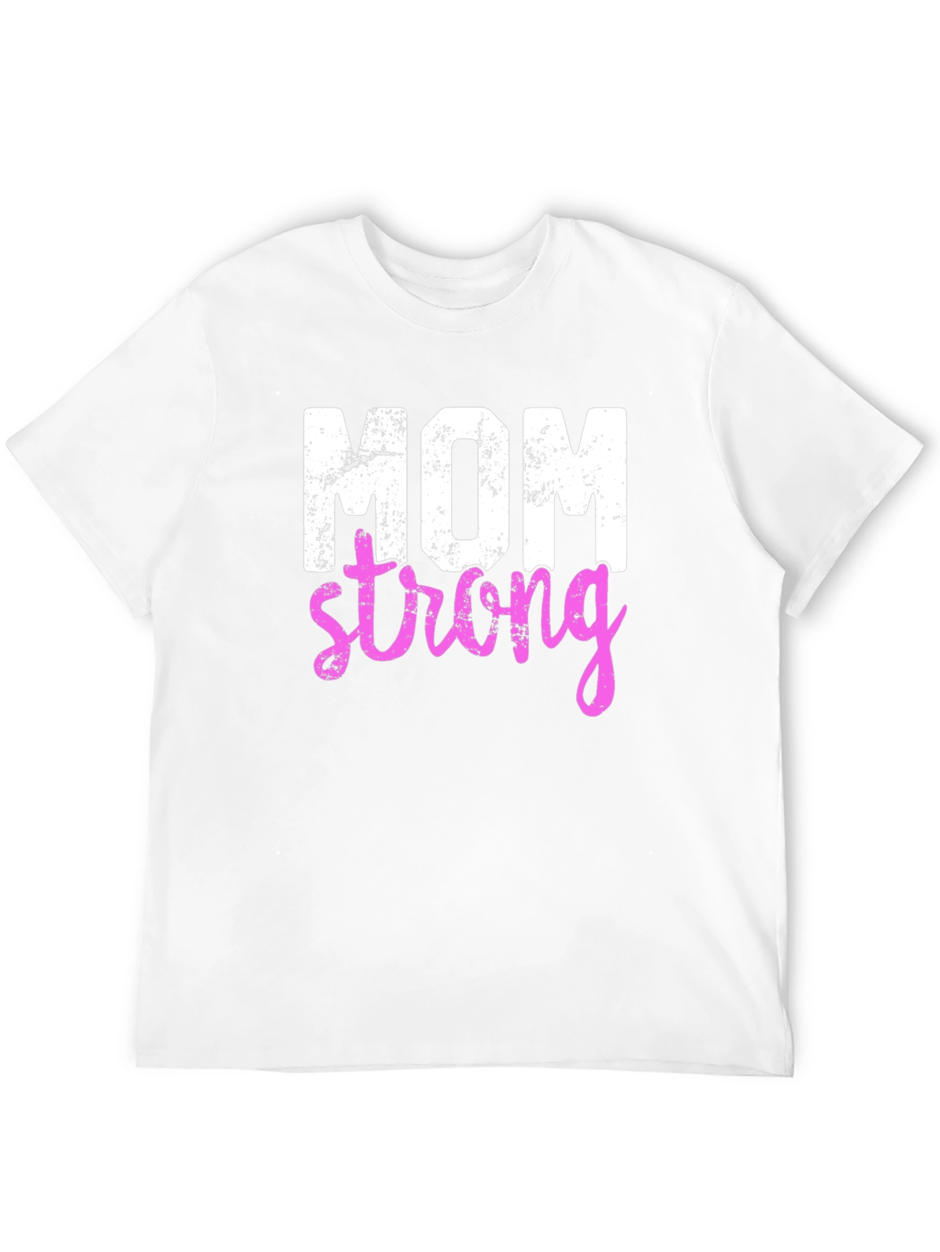 Mom Strong Graphic Tee - Black