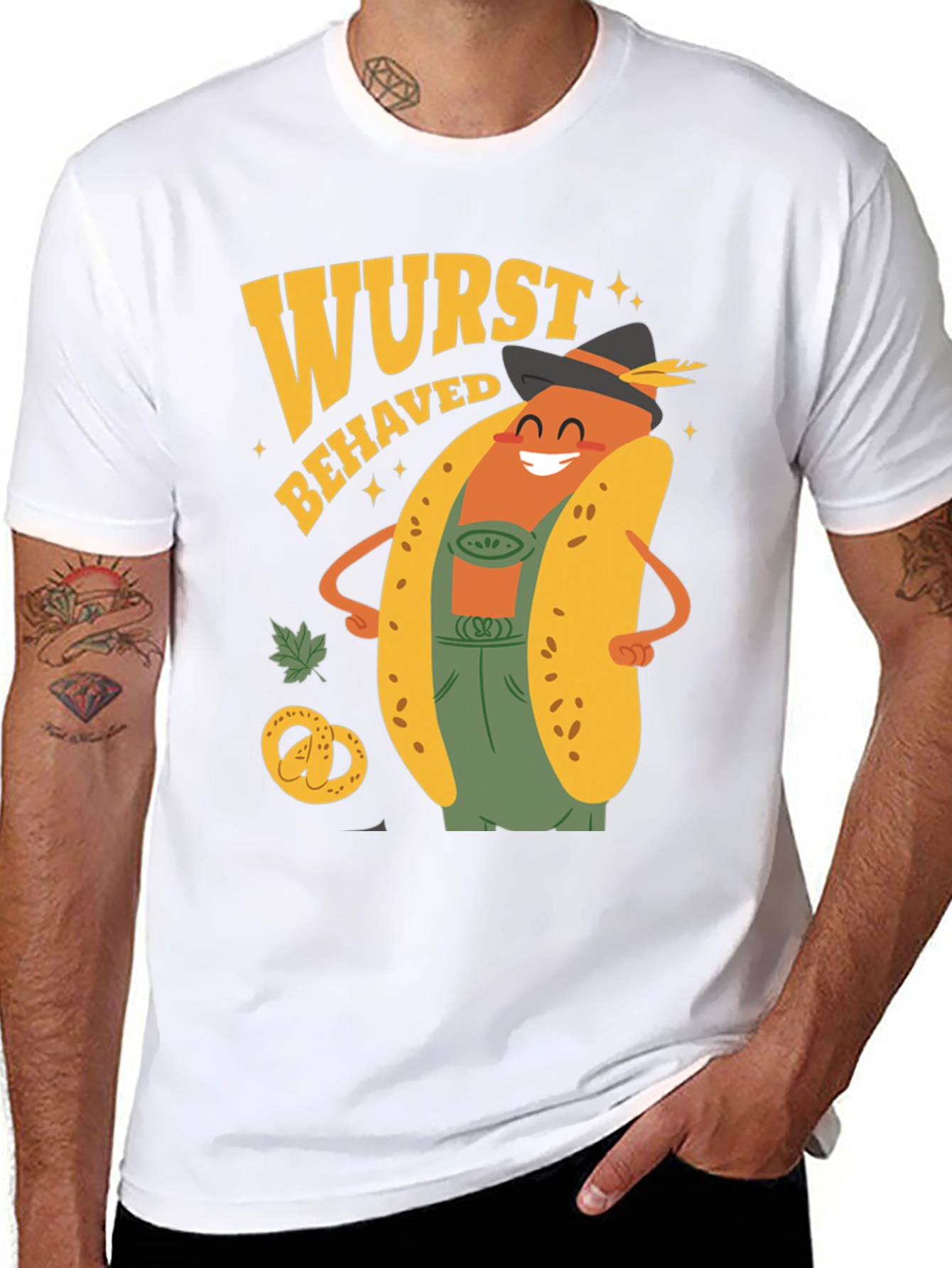 Wurst Behaved Oktoberfest T-Shirt