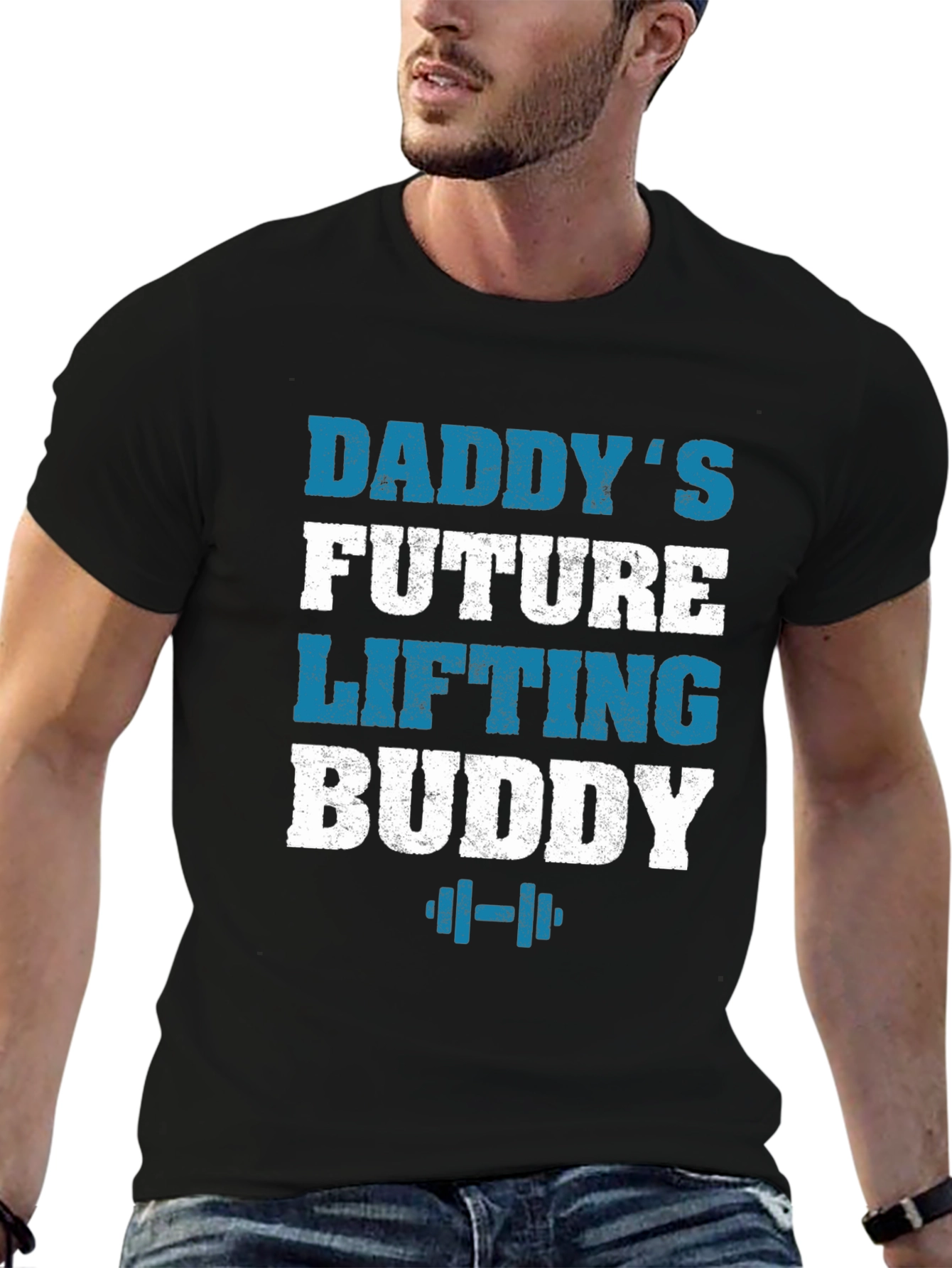 Daddys Future Lifting Buddy Graphic Tee