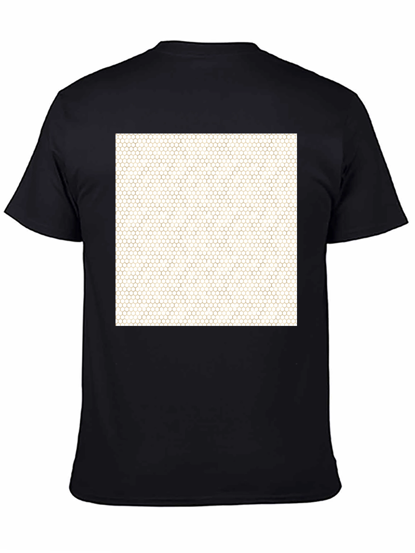 Honeycomb Pattern T-Shirt - Modern Geometric Tee