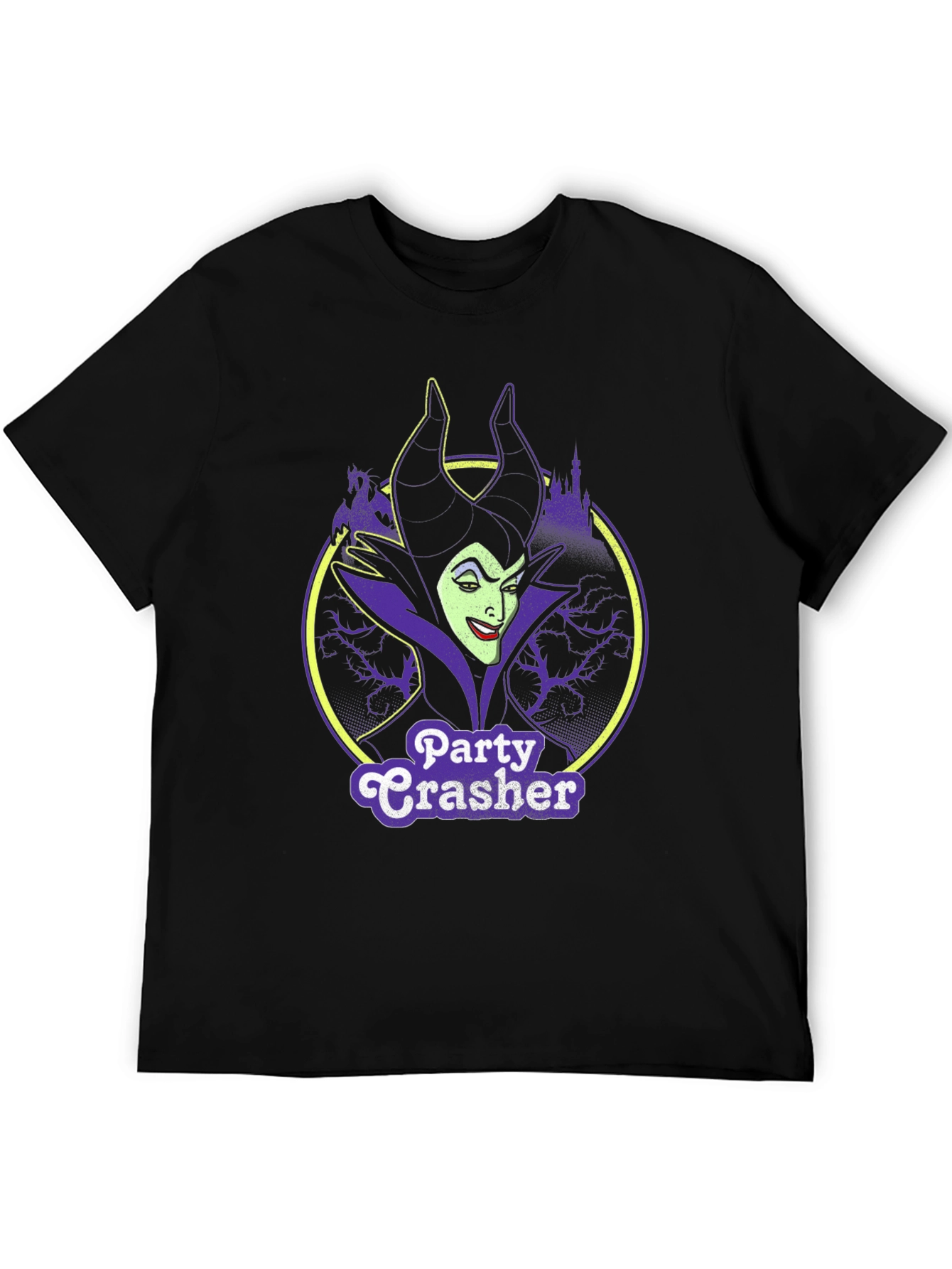Maleficent Party Crasher Black T-Shirt
