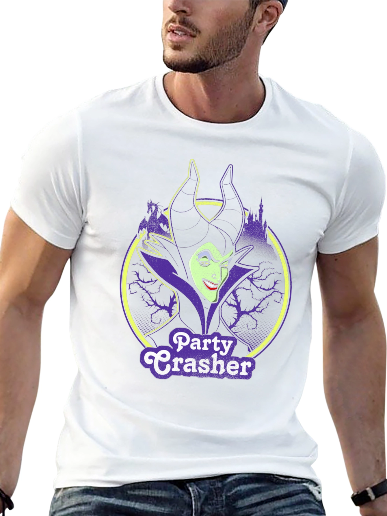 Maleficent Party Crasher Black T-Shirt