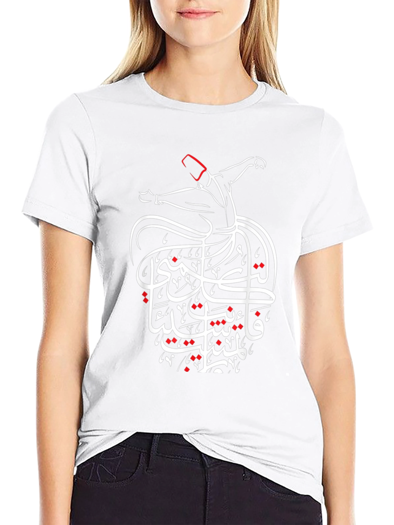 Mystic Whirling Dervish Graphic Tee - Black