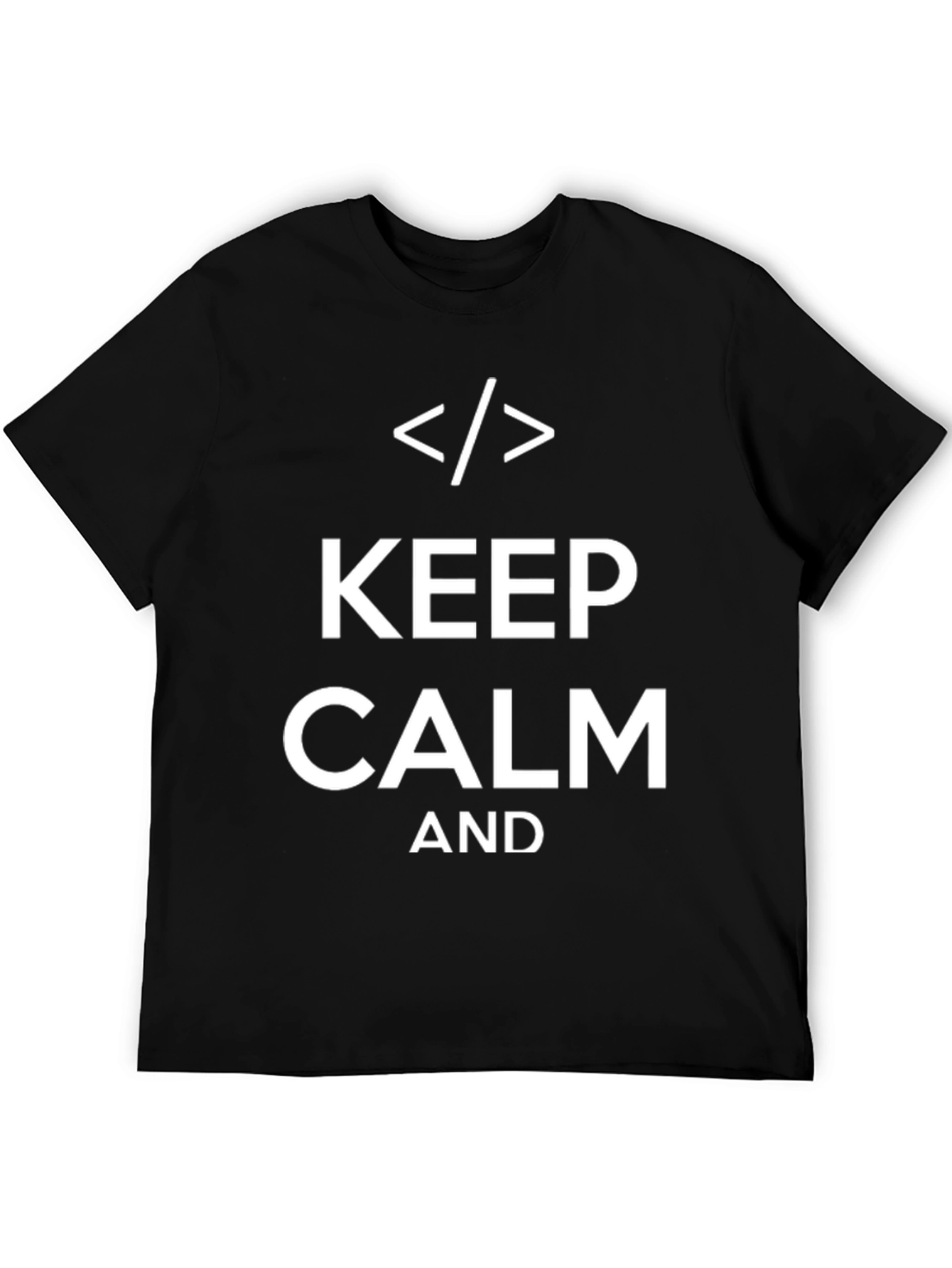 Keep Calm and Code Black T-Shirt