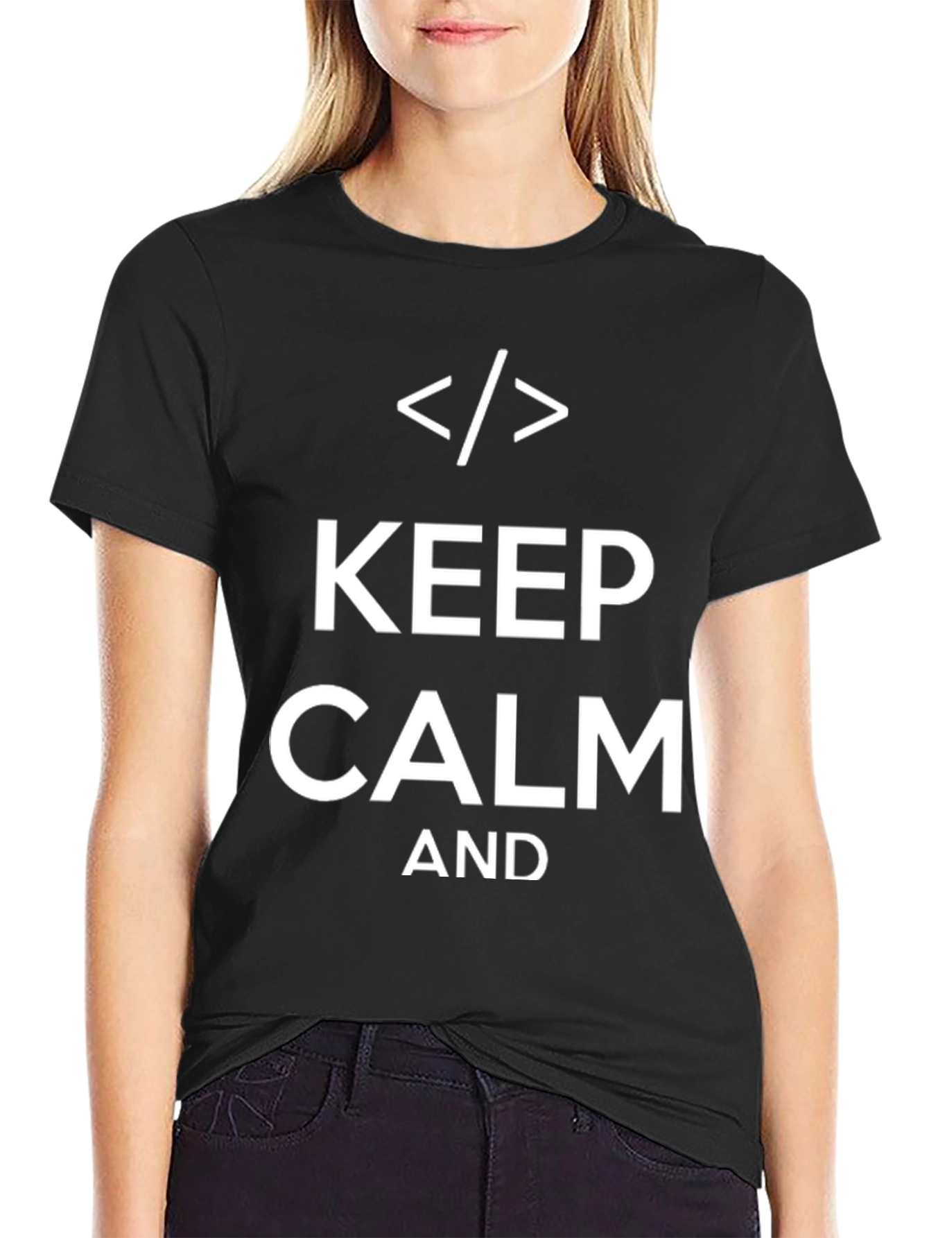 Keep Calm and Code Black T-Shirt
