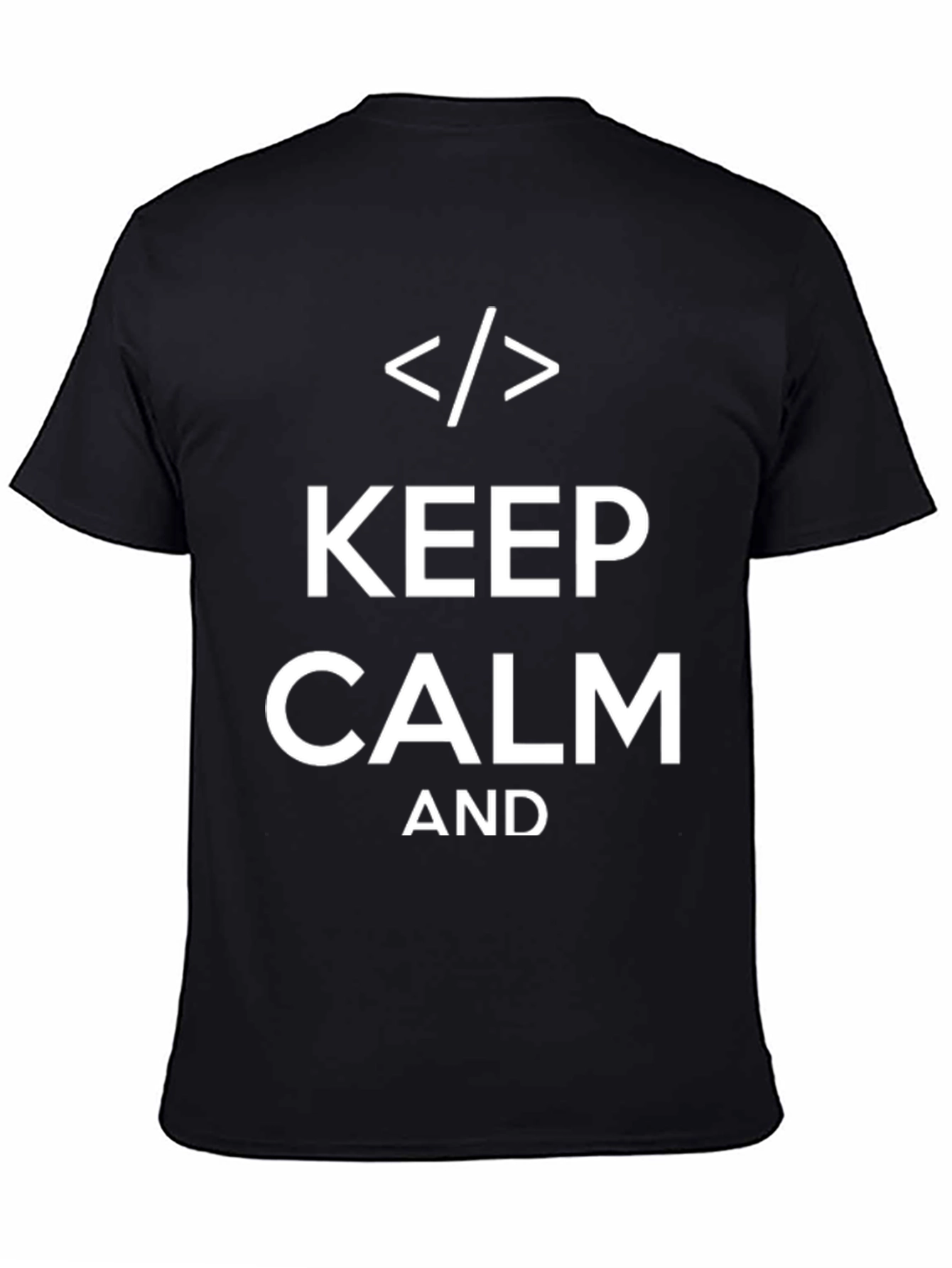 Keep Calm and Code Black T-Shirt