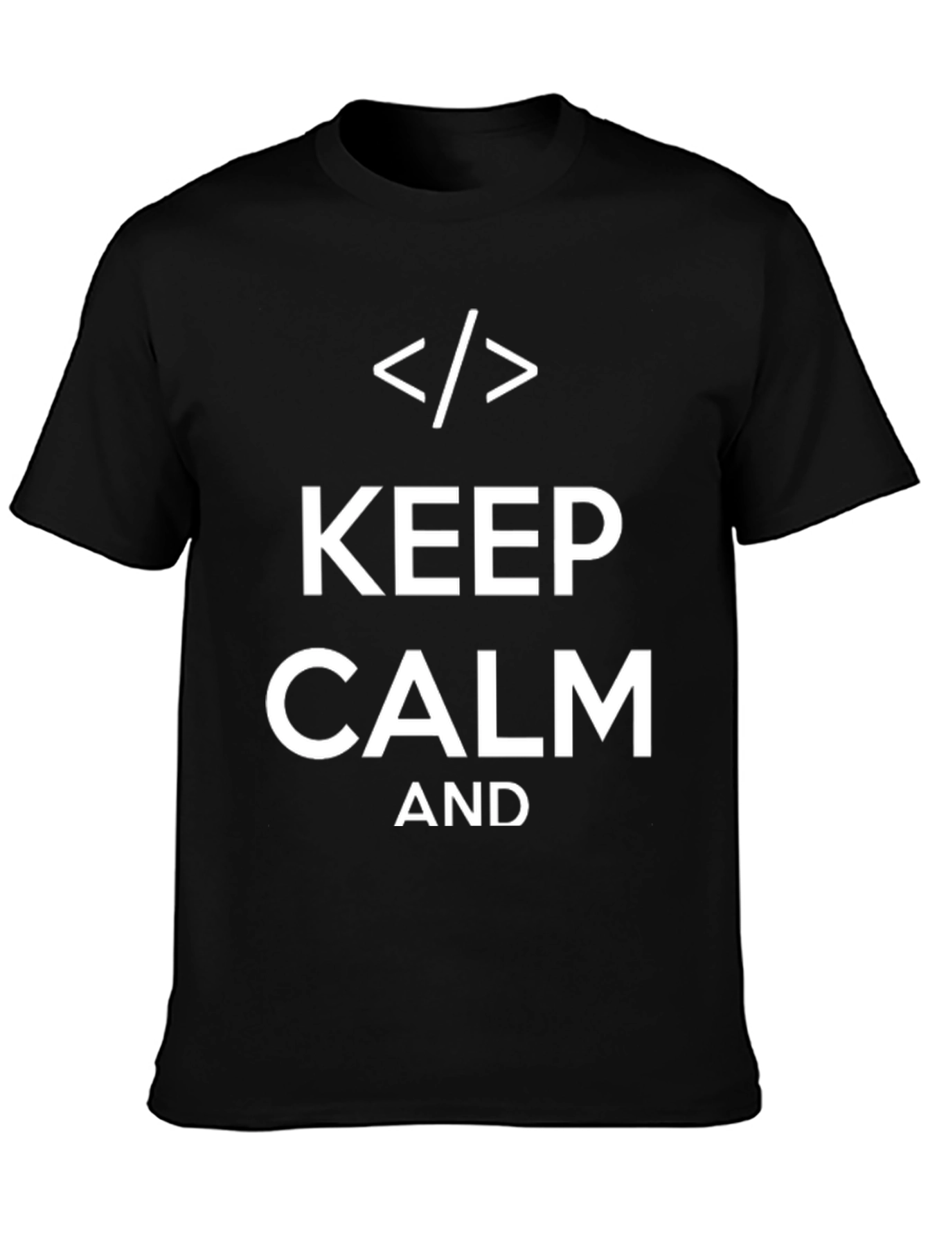 Keep Calm and Code Black T-Shirt