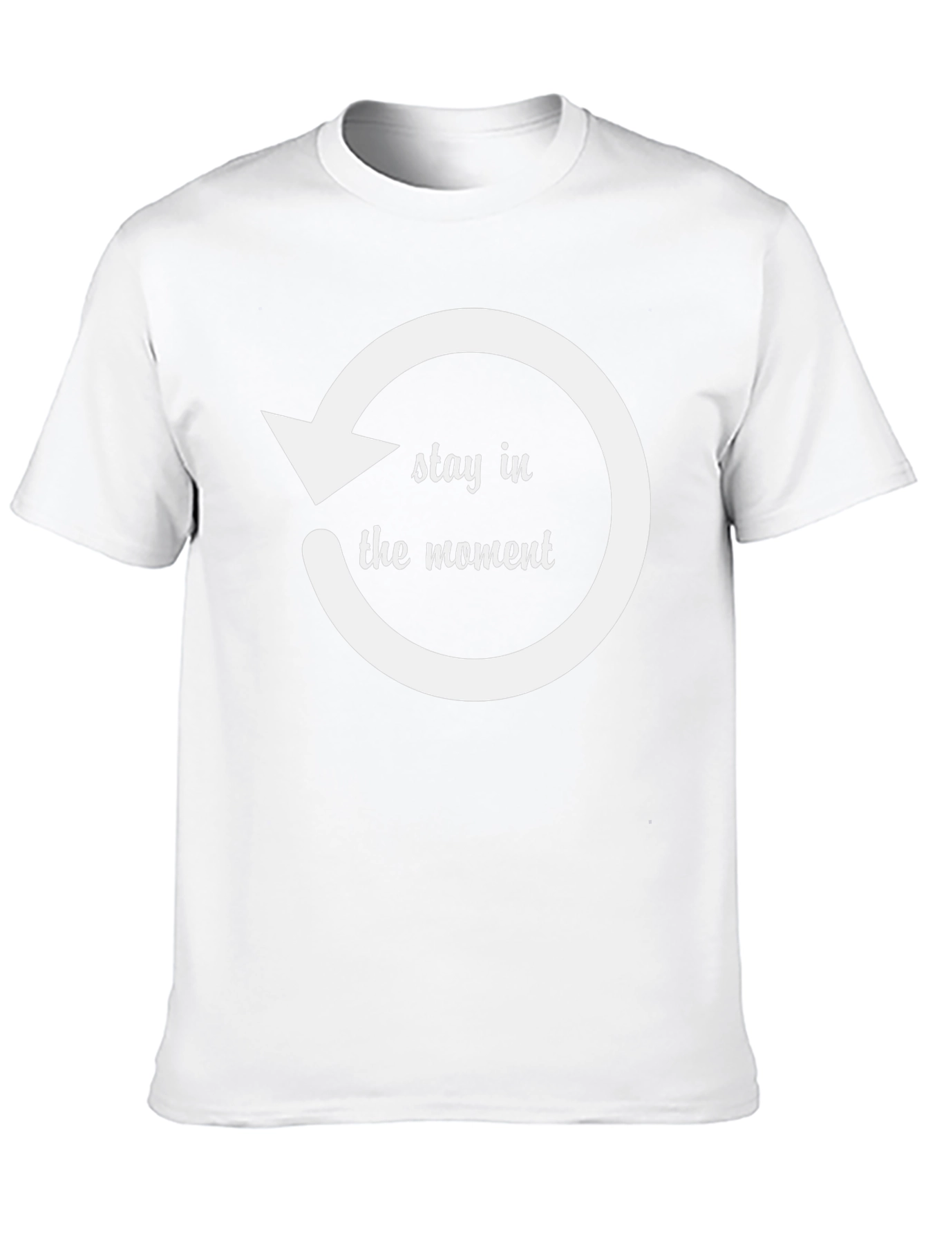 Stay in the Moment Graphic Tee - Black