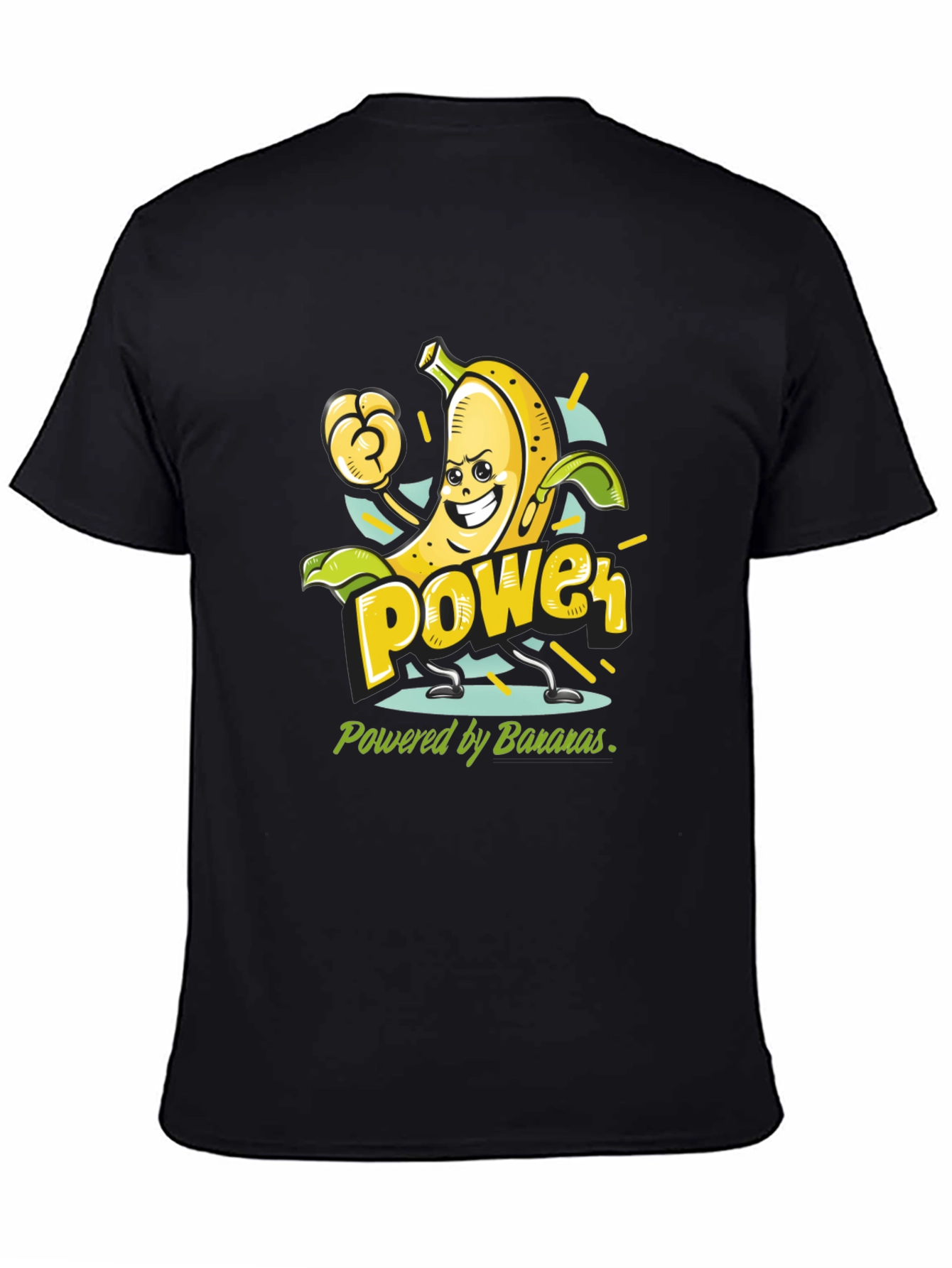 Banana Power T-Shirt - Fruit Cartoon Tee