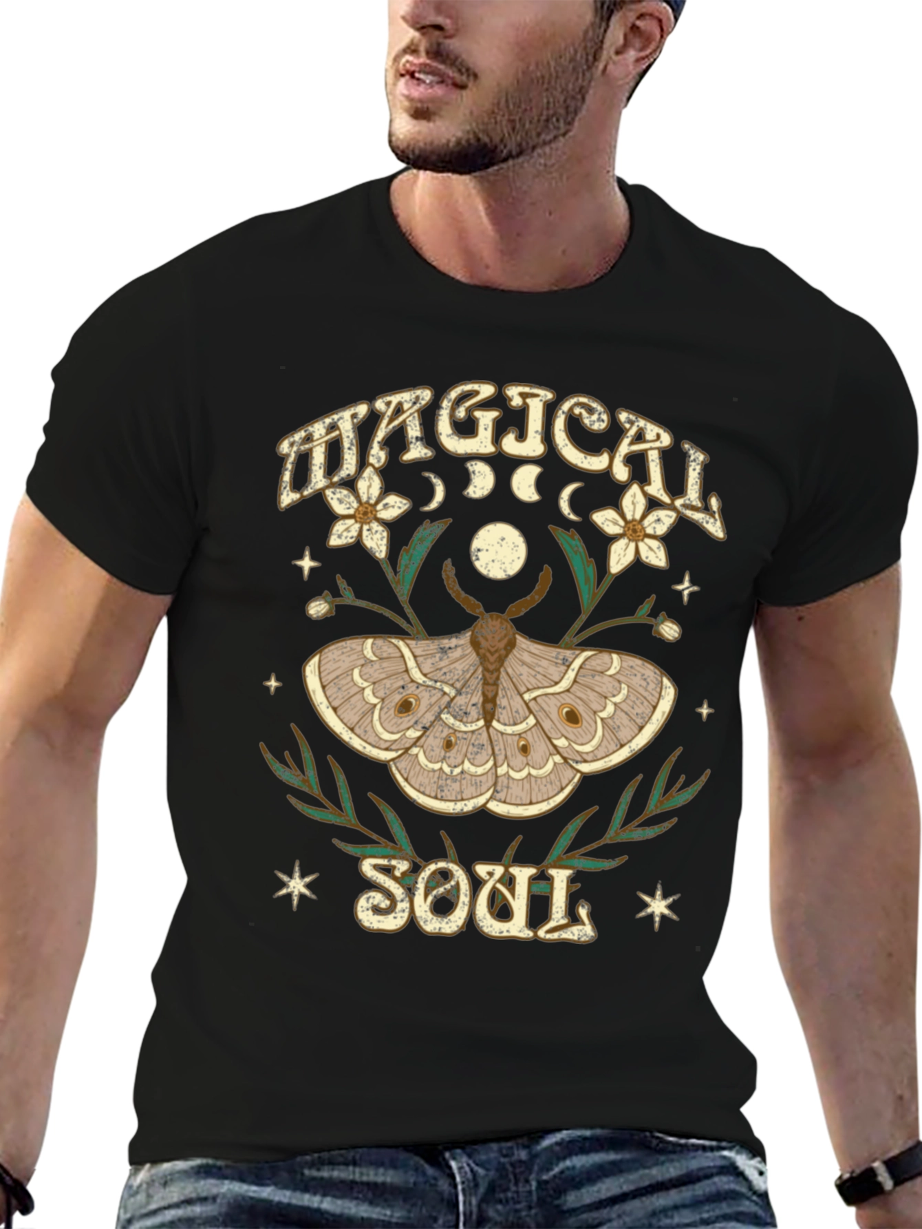 Magical Soul Moth Graphic Tee