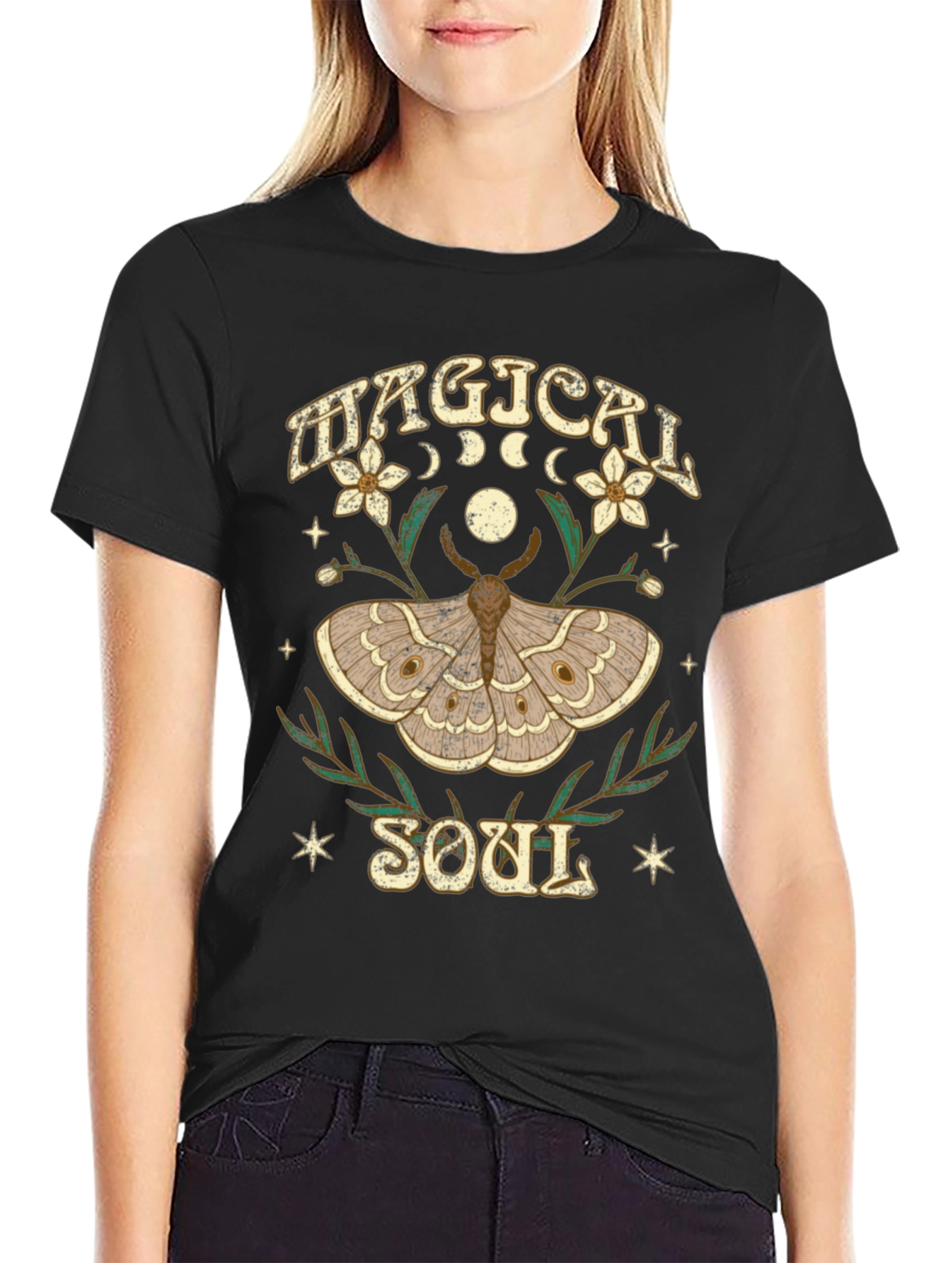 Magical Soul Moth Graphic Tee