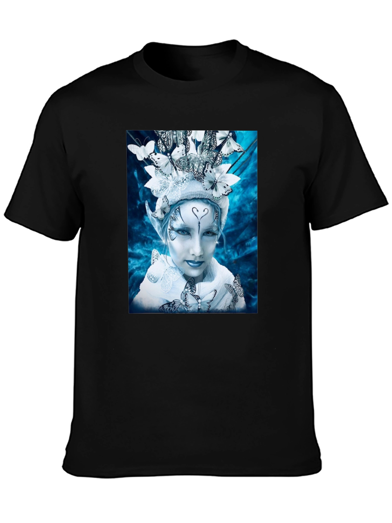 Butterfly Fairy Graphic Tee - Unique Fantasy Design