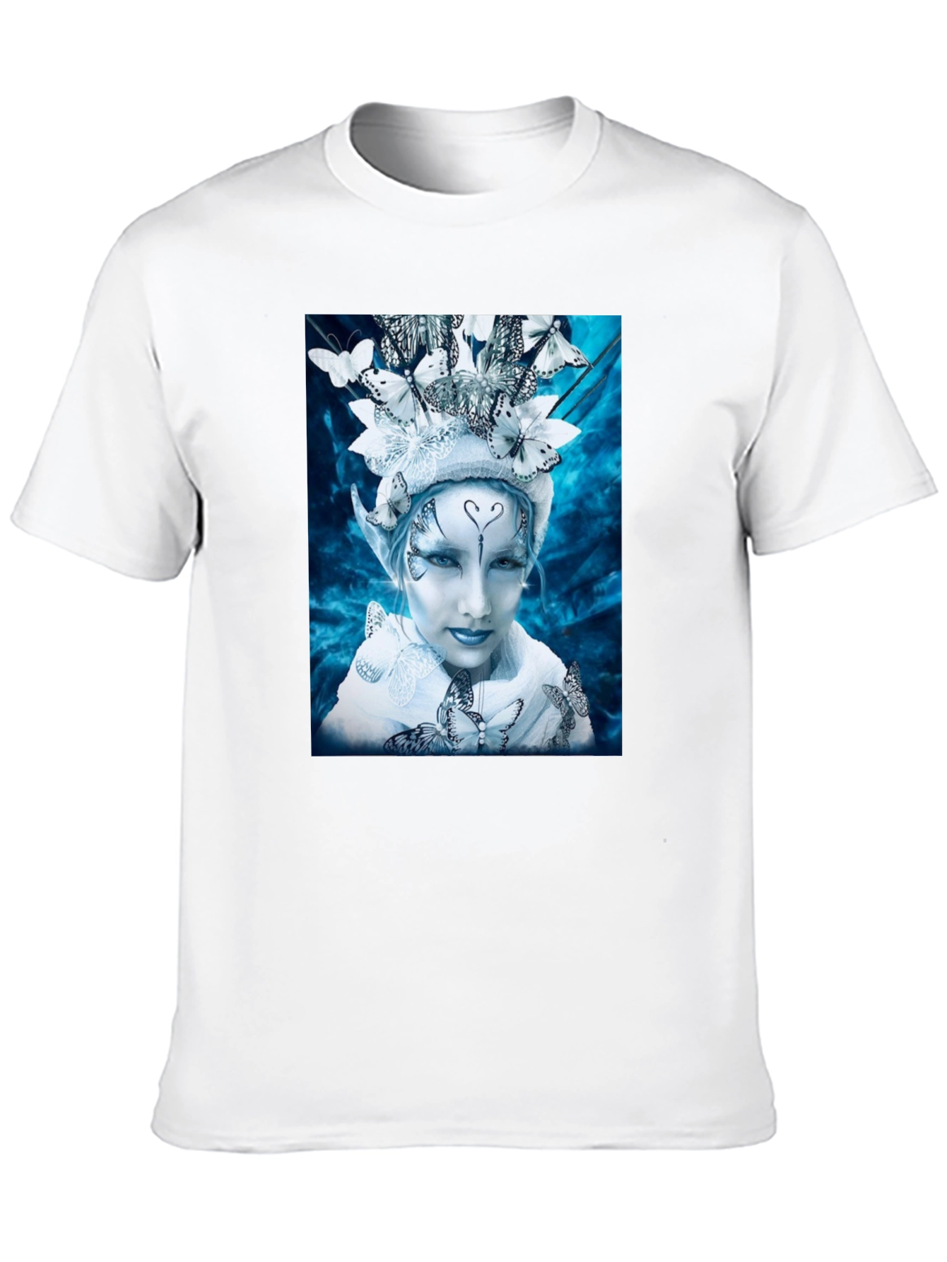 Butterfly Fairy Graphic Tee - Unique Fantasy Design