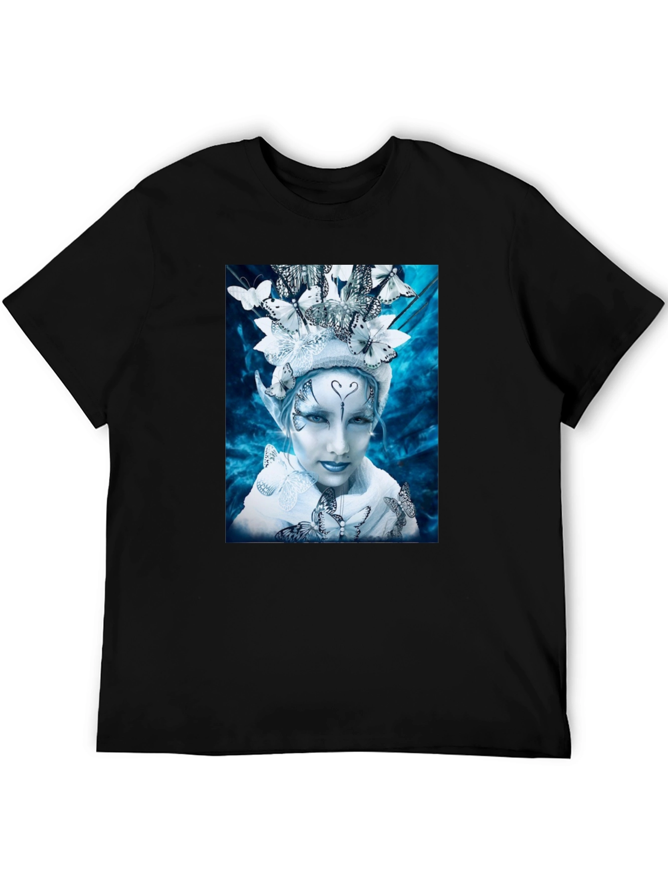 Butterfly Fairy Graphic Tee - Unique Fantasy Design