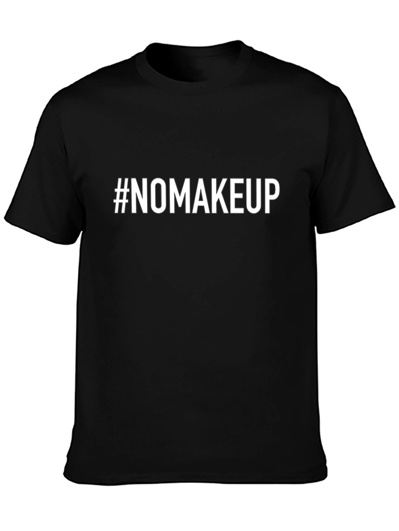 #NOMAKEUP Graphic Tee - Trendy Casual Style