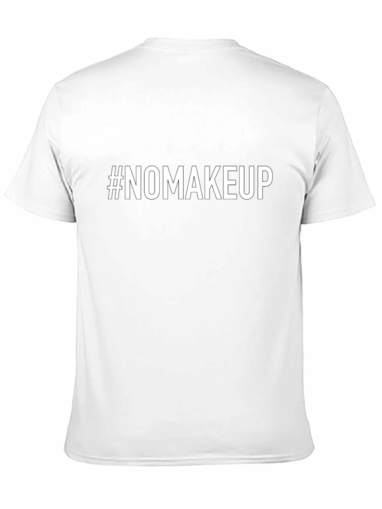 #NOMAKEUP Graphic Tee - Trendy Casual Style