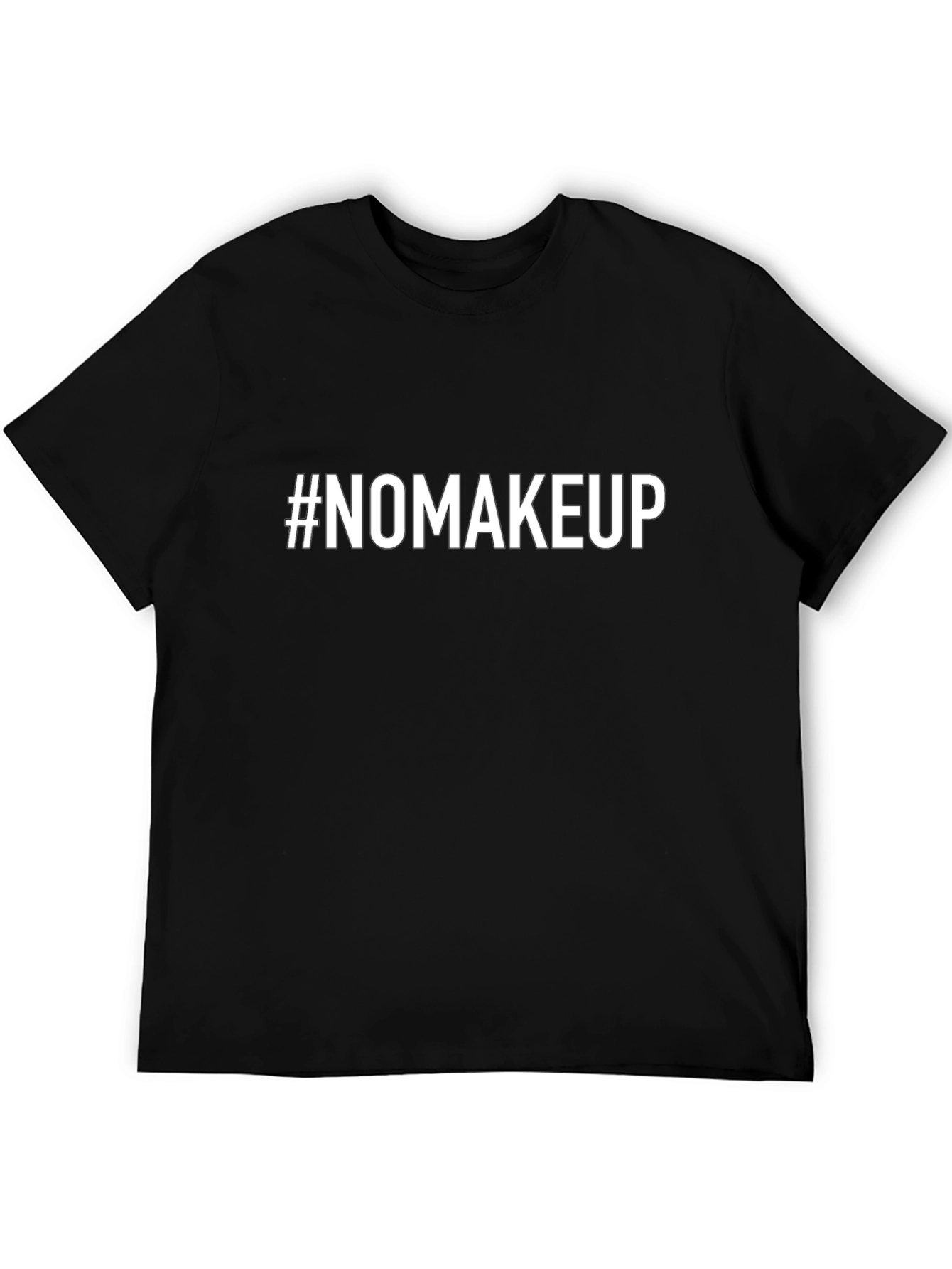 #NOMAKEUP Graphic Tee - Trendy Casual Style