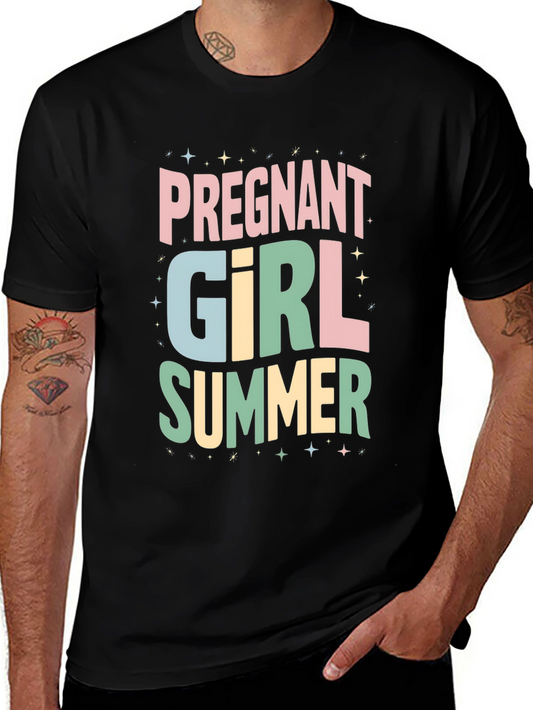 Pregnant Girl Summer T-Shirt