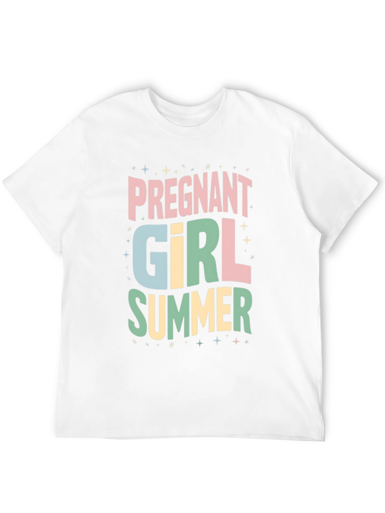 Pregnant Girl Summer T-Shirt