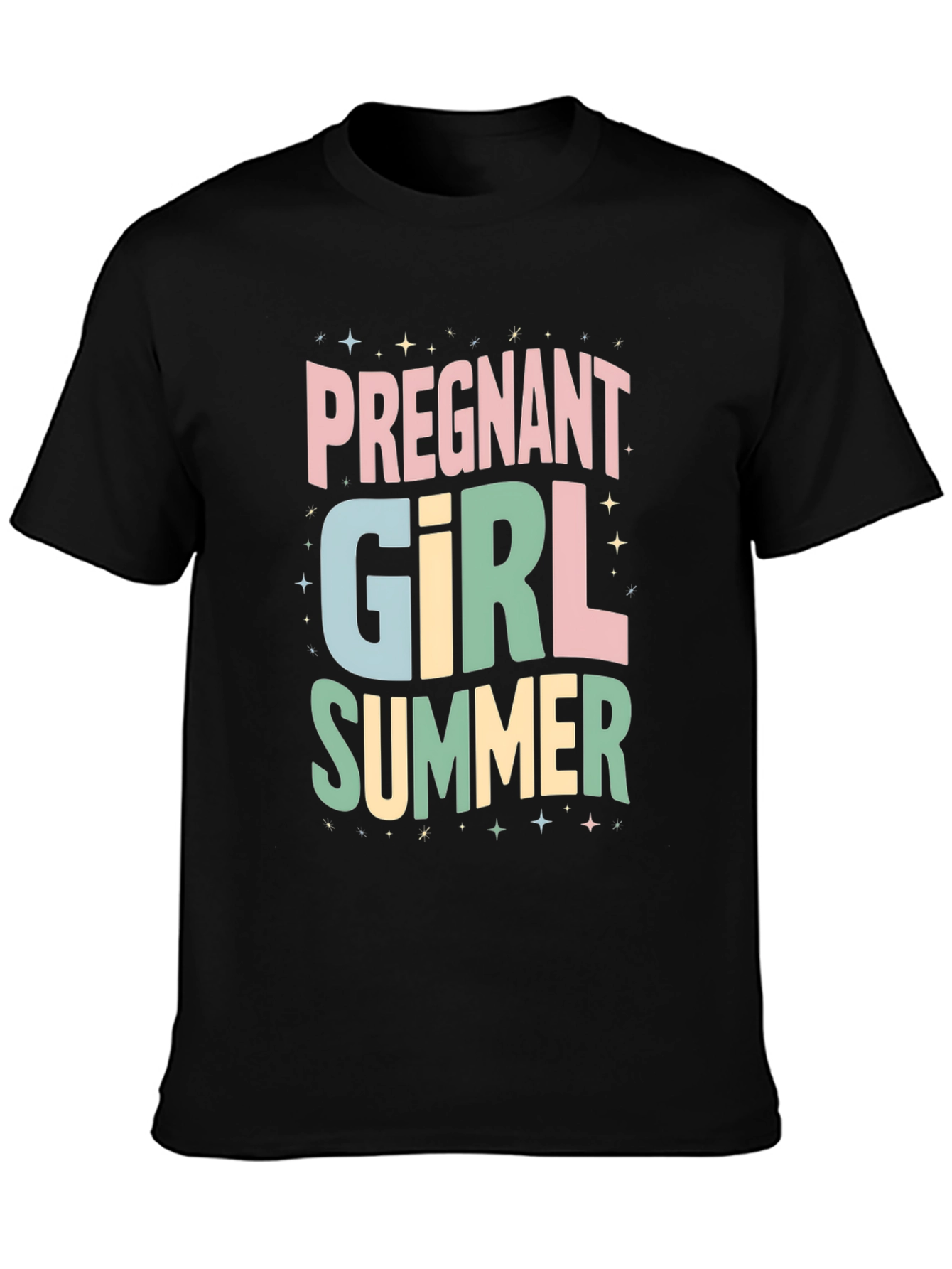 Pregnant Girl Summer T-Shirt