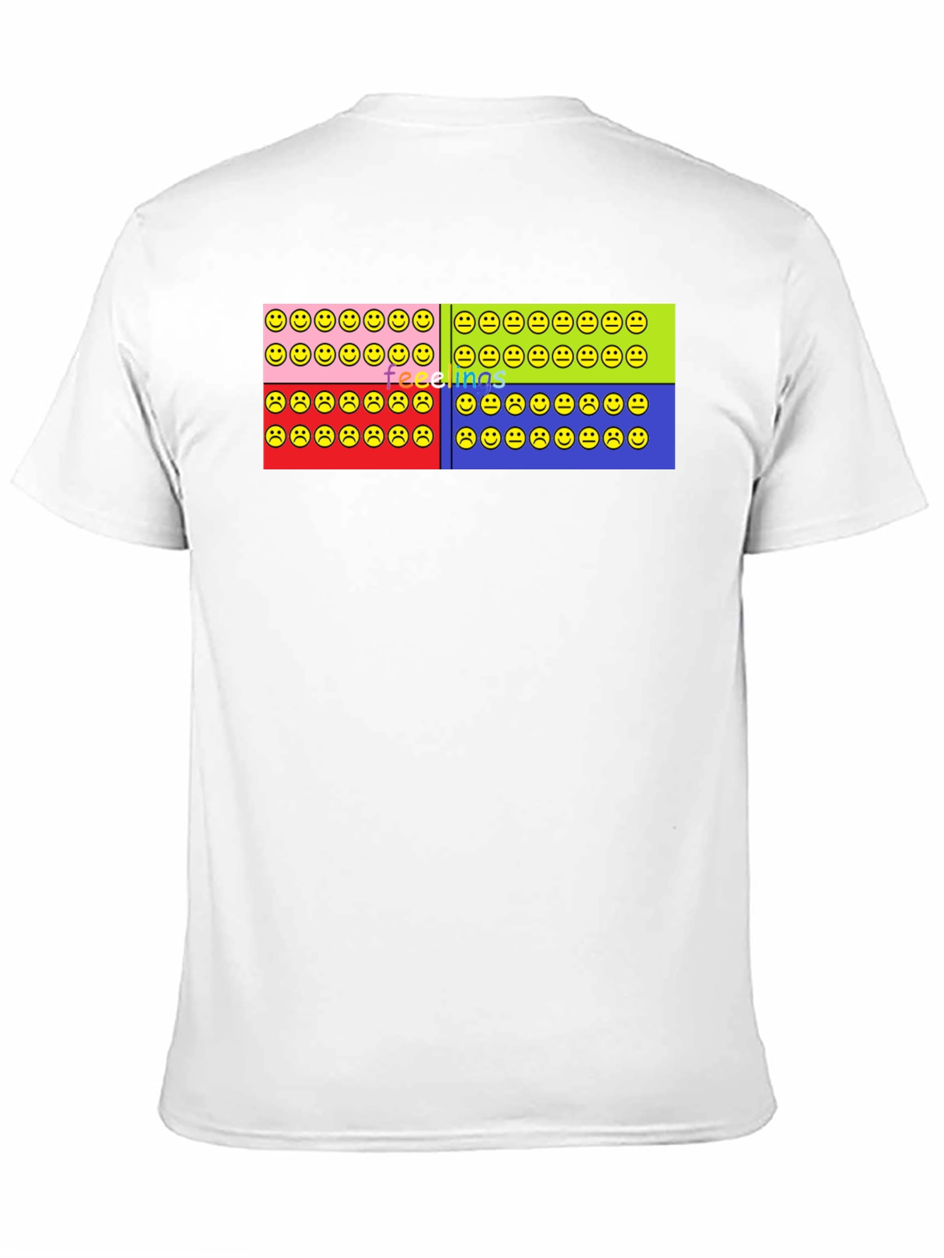 Feelings Smiley Face T-Shirt Graphic Design