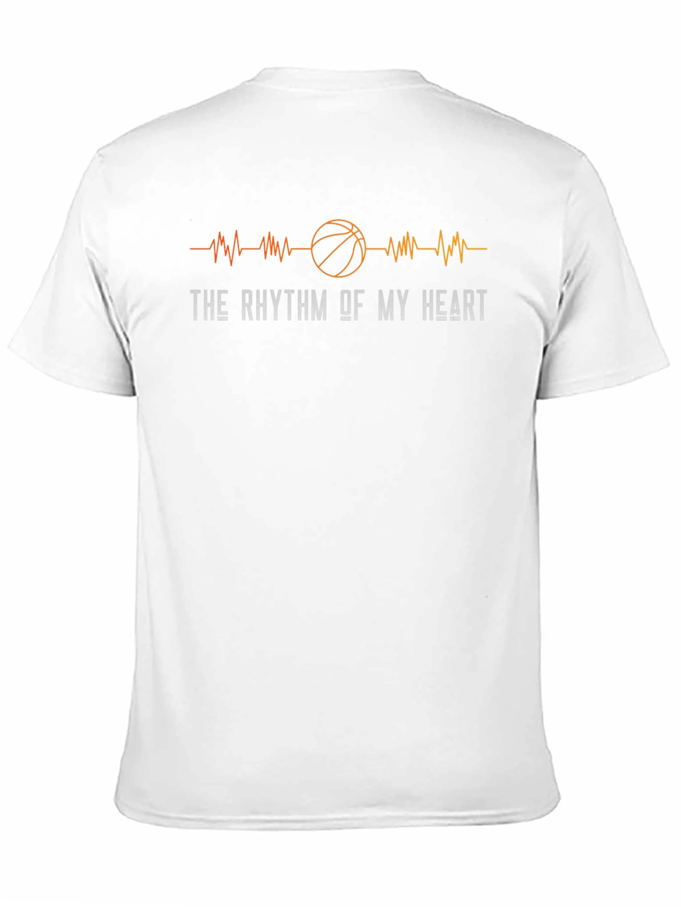 Basketball Heartbeat Graphic Tee